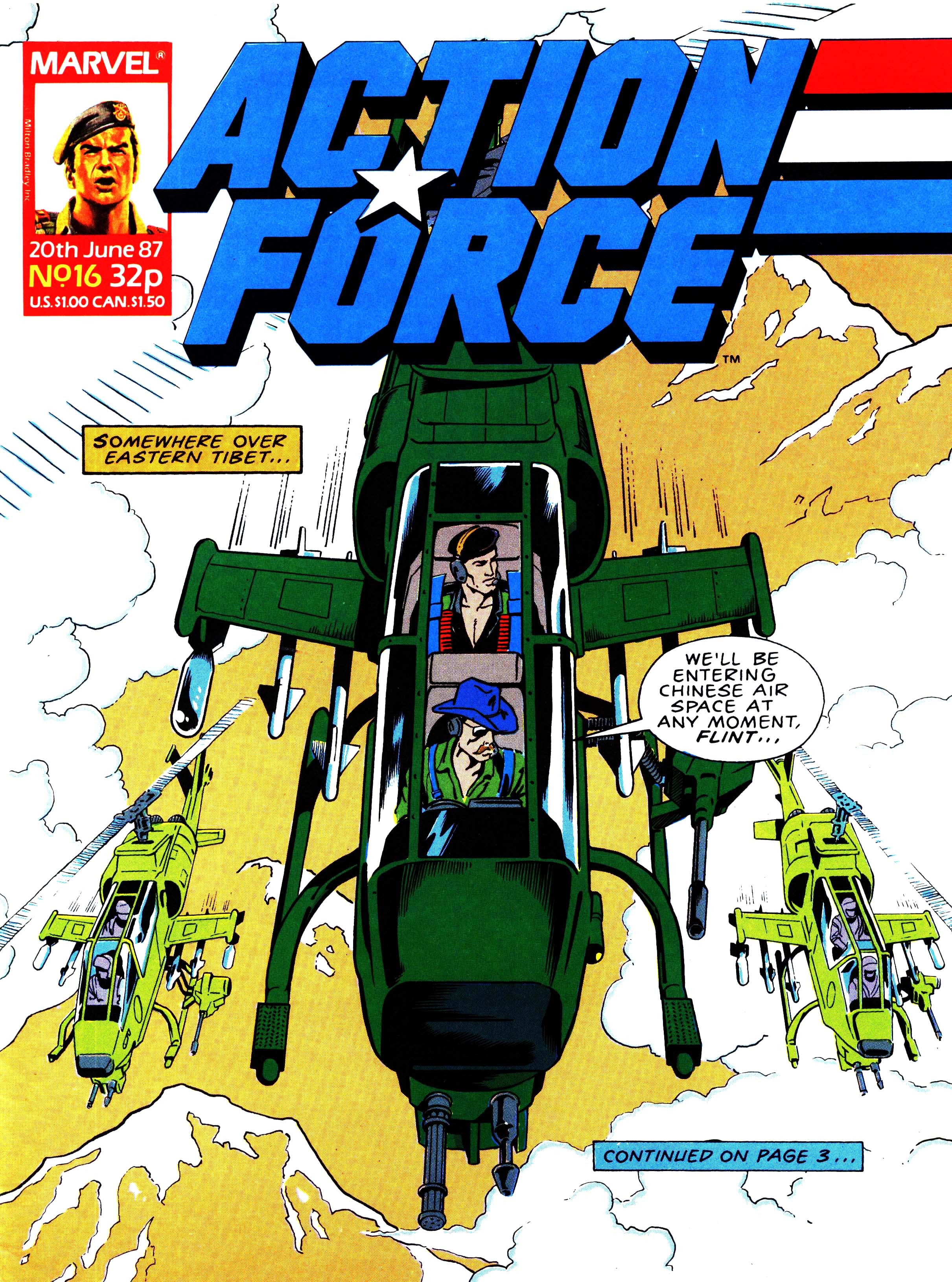 Read online Action Force comic -  Issue #16 - 1