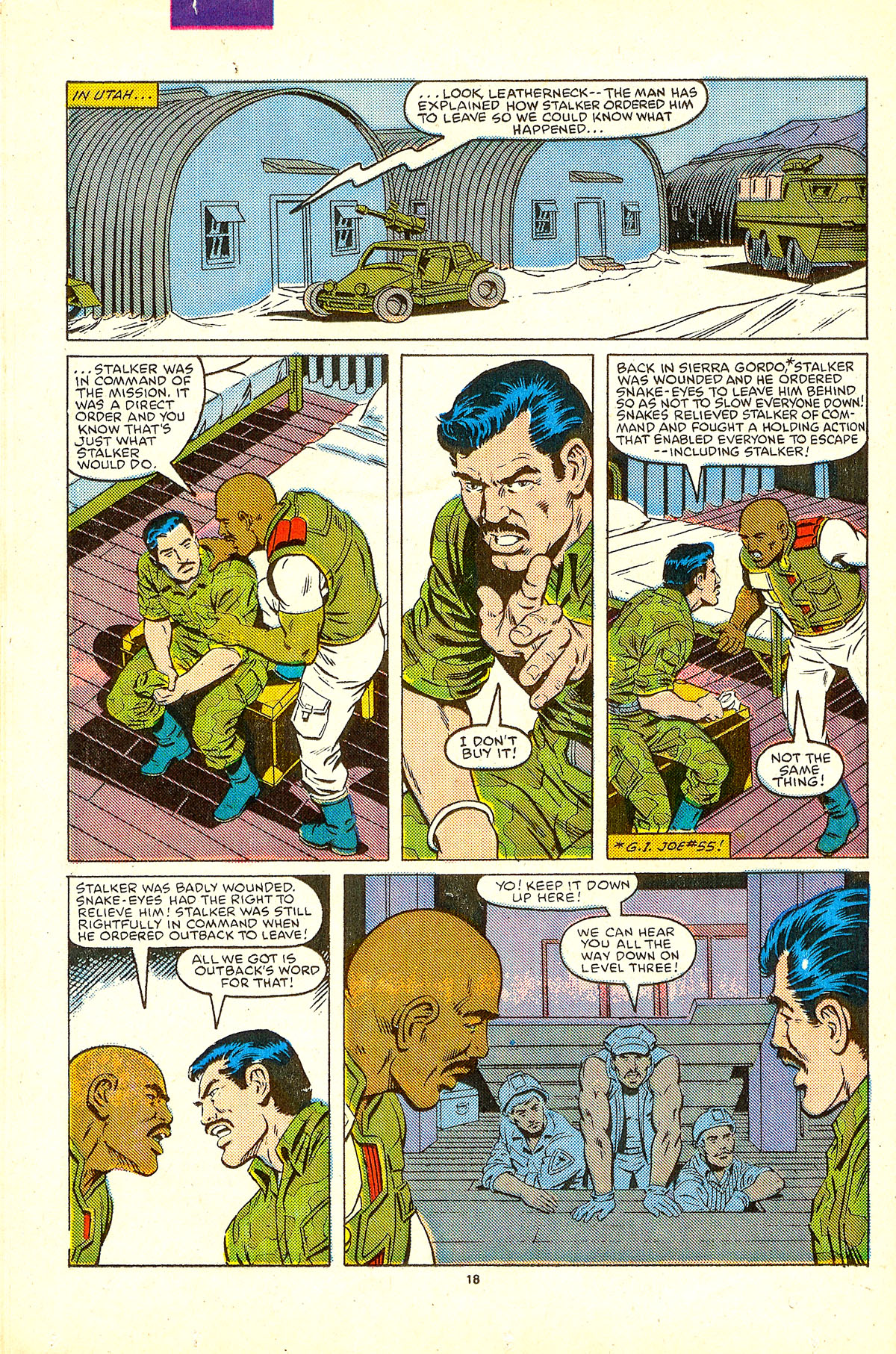 Read online G.I. Joe: A Real American Hero comic -  Issue #62 - 19