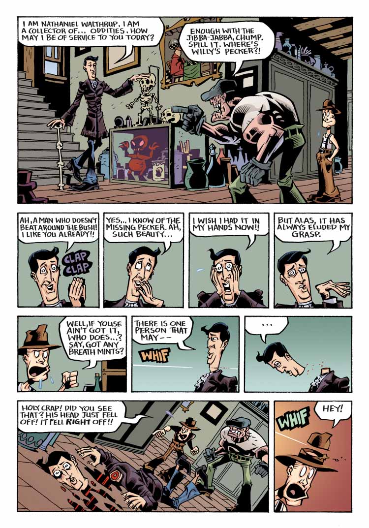 Read online MySpace Dark Horse Presents comic -  Issue #6 - 7