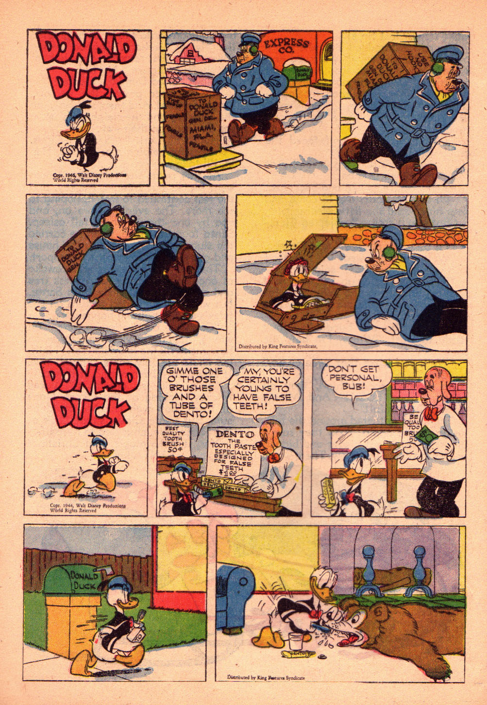 Read online Walt Disney's Comics and Stories comic -  Issue #112 - 36
