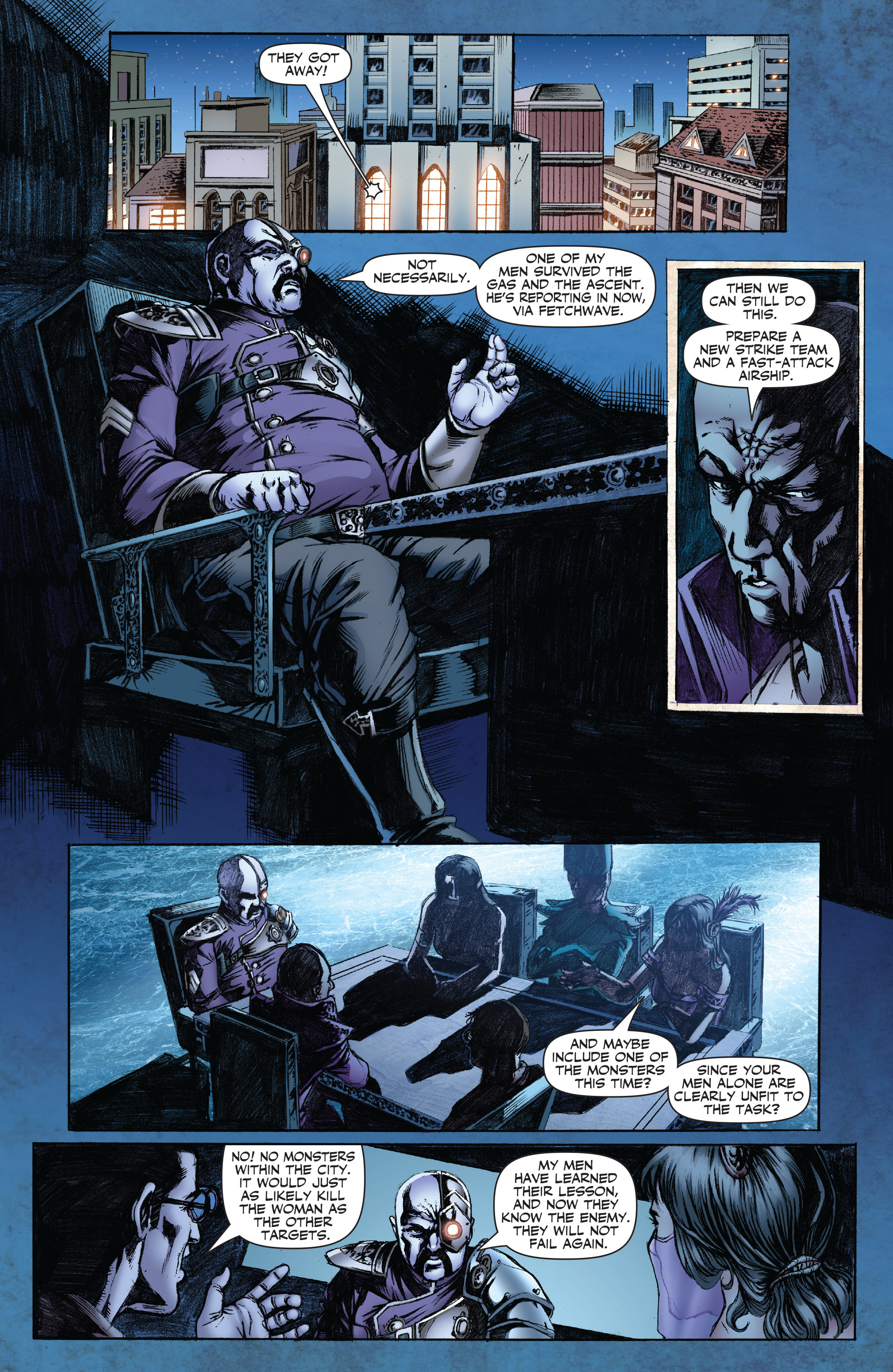 Read online Legenderry: A Steampunk Adventure comic -  Issue #2 - 16