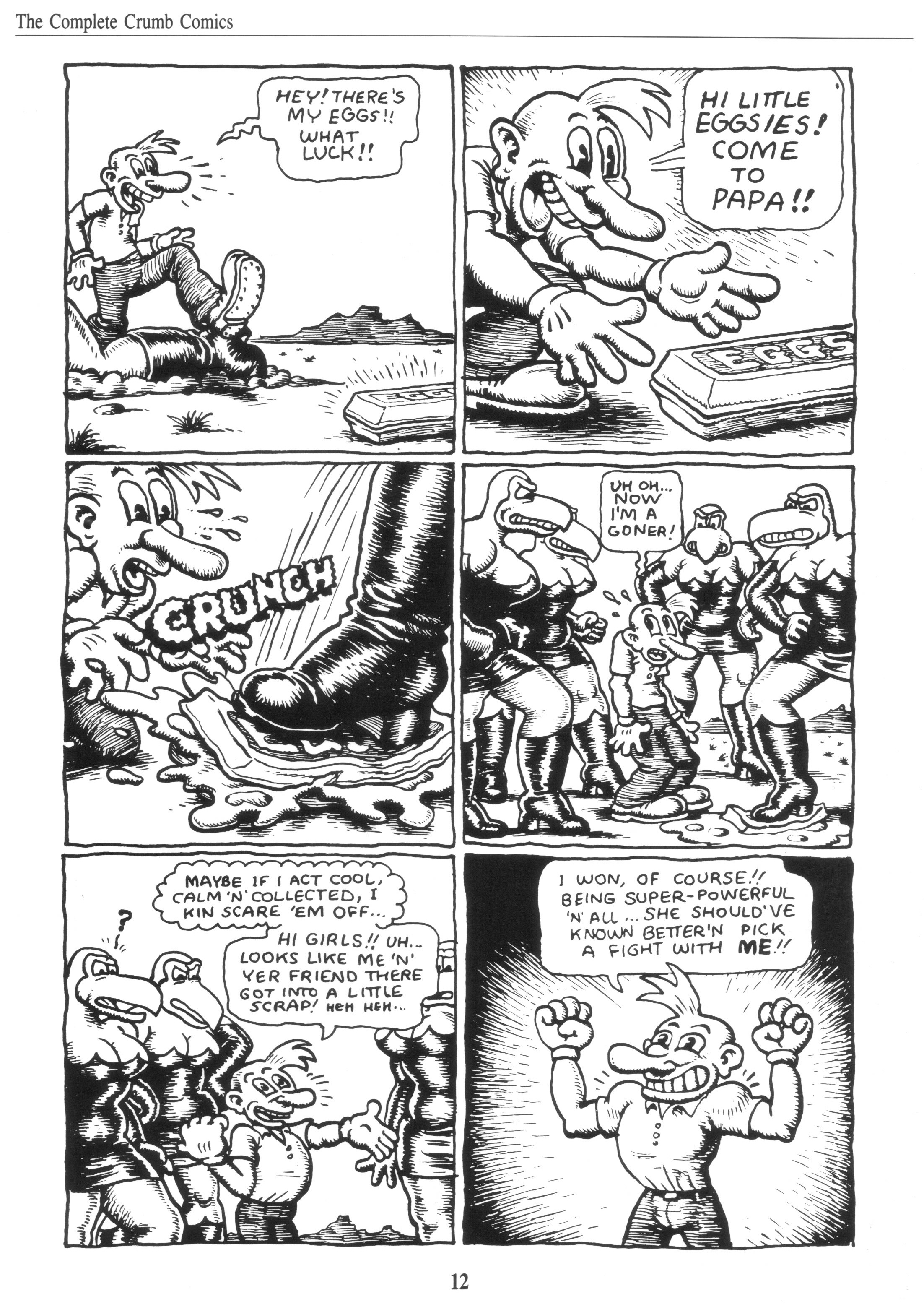 Read online The Complete Crumb Comics comic -  Issue # TPB 6 - 22