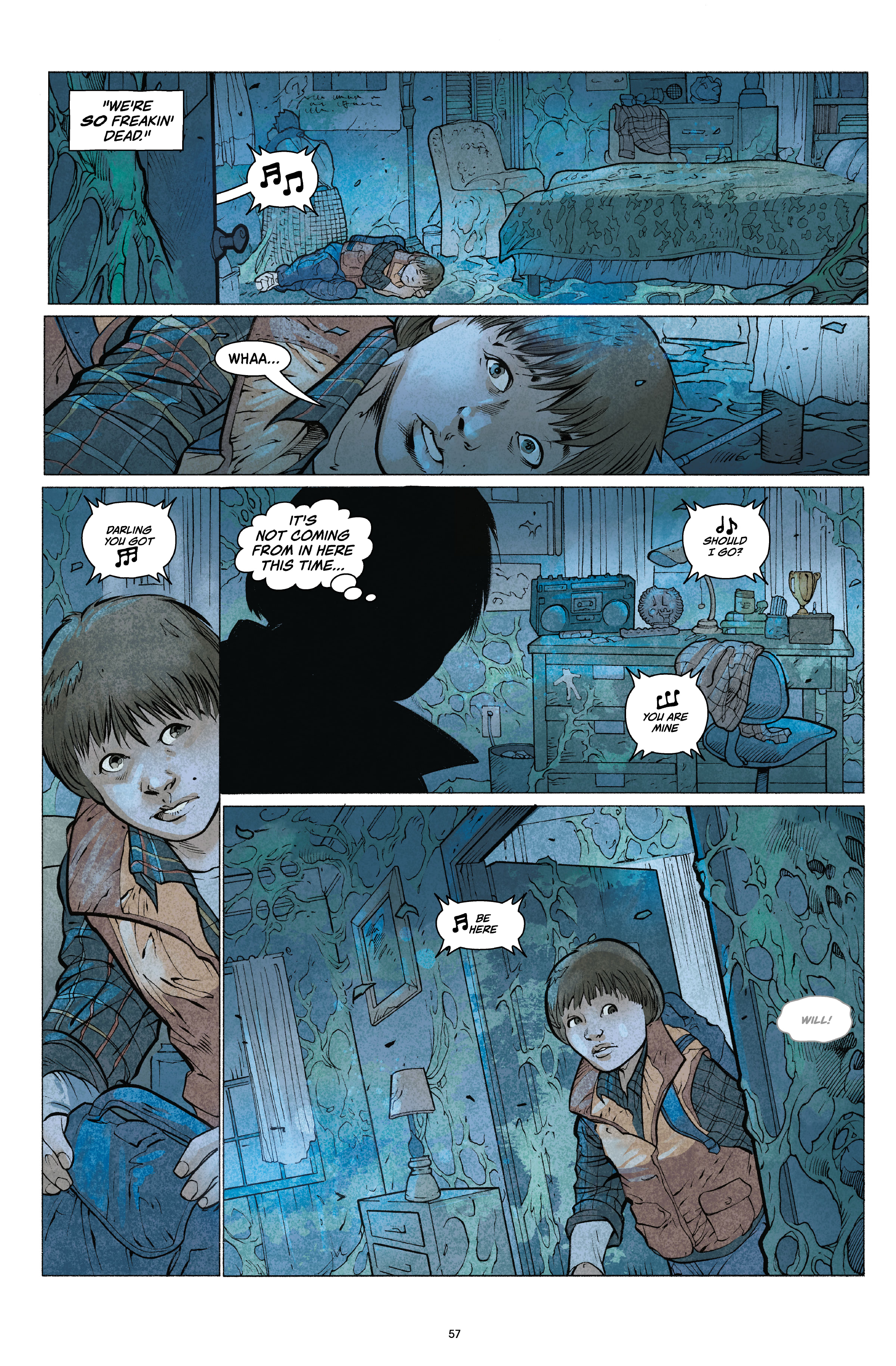 Read online Stranger Things Library Edition comic -  Issue # TPB 1 (Part 1) - 57