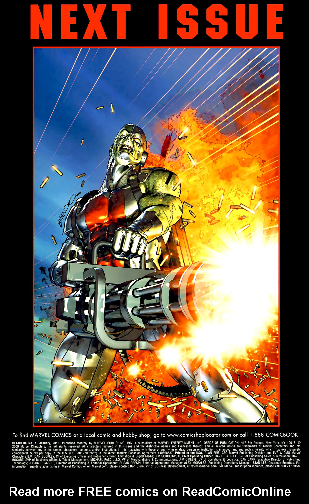 Read online Deathlok (2010) comic -  Issue #1 - 28