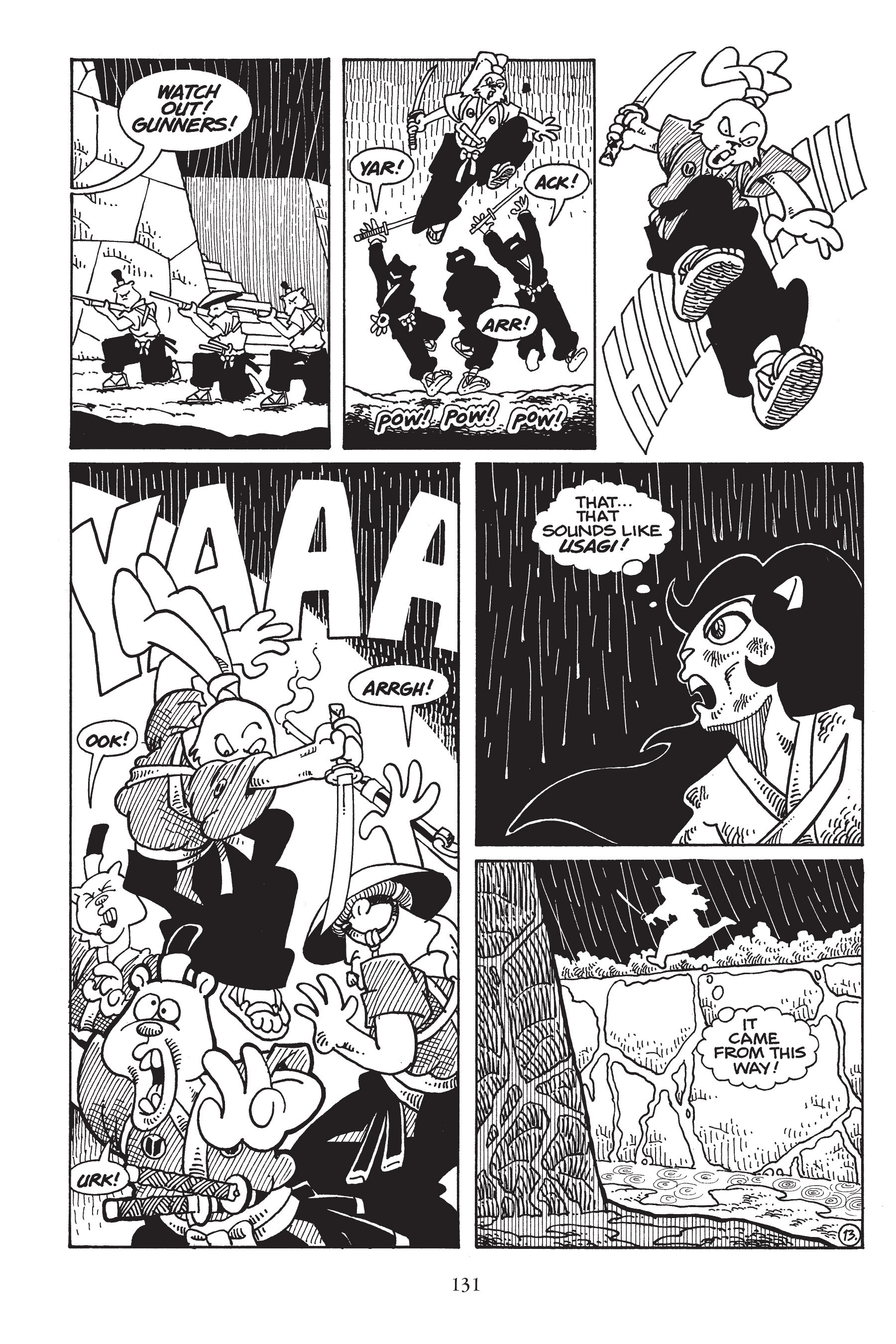 Read online Usagi Yojimbo (1987) comic -  Issue # _TPB 4 - 129