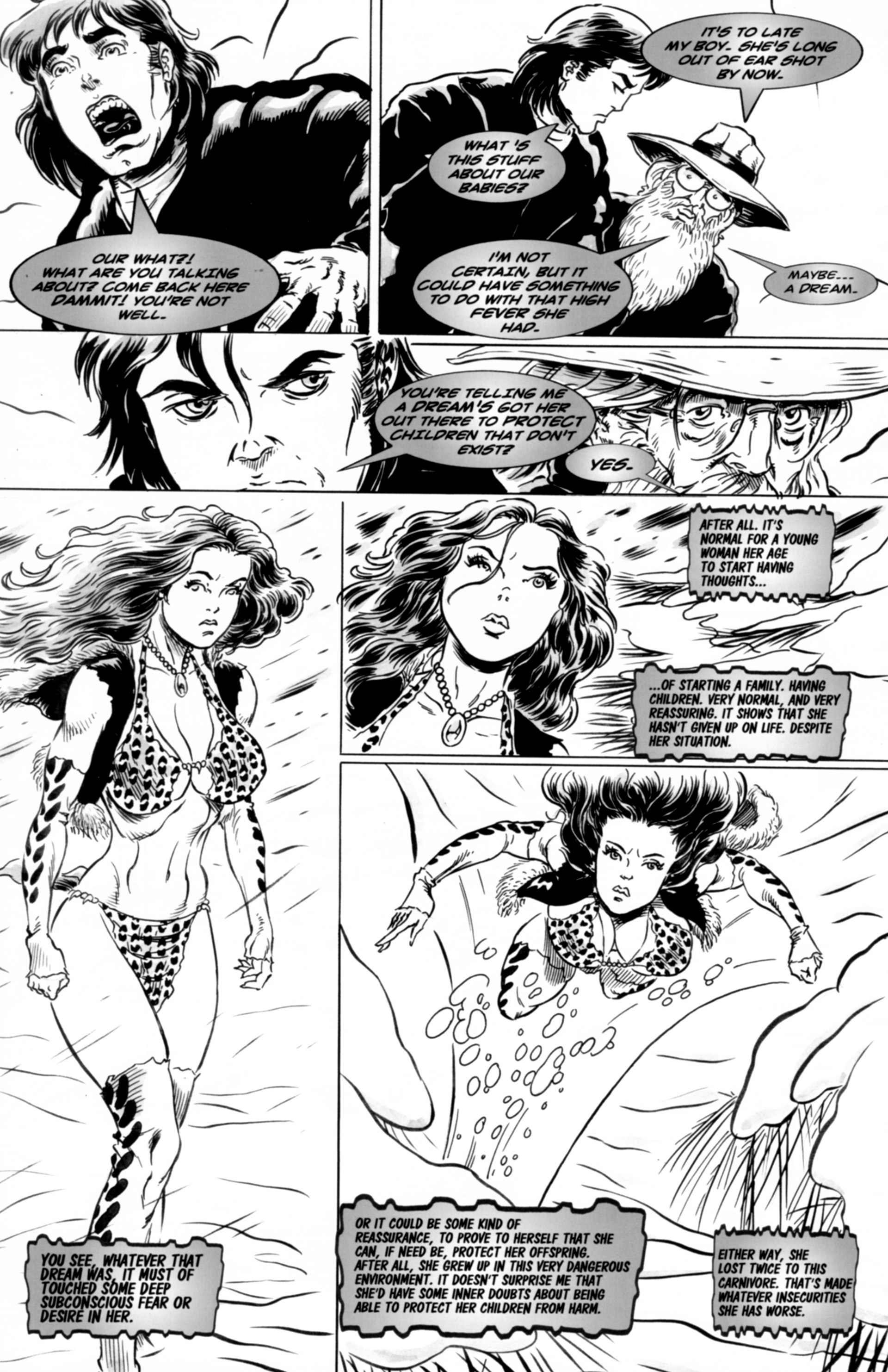 Read online Cavewoman: Snow comic -  Issue #4 - 12