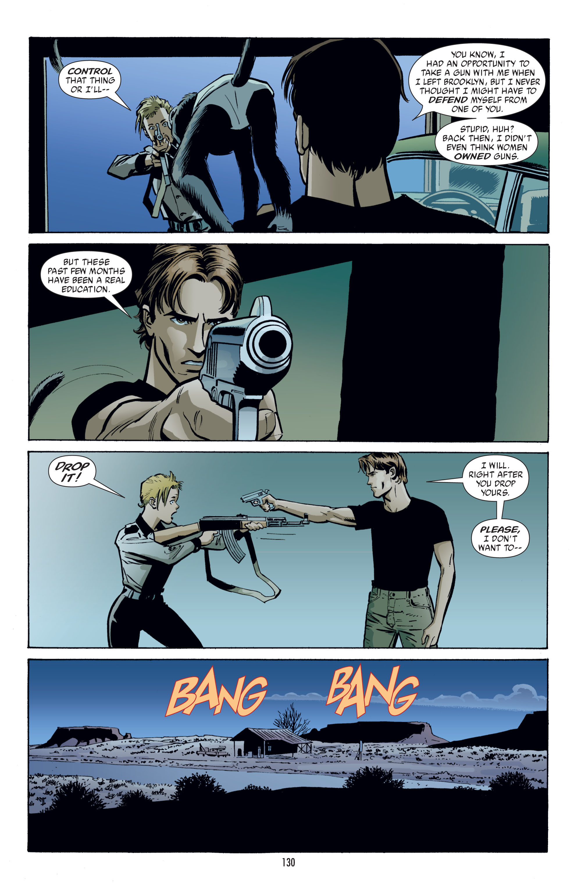 Read online Y: The Last Man (2002) comic -  Issue # _TPB 4 - 130