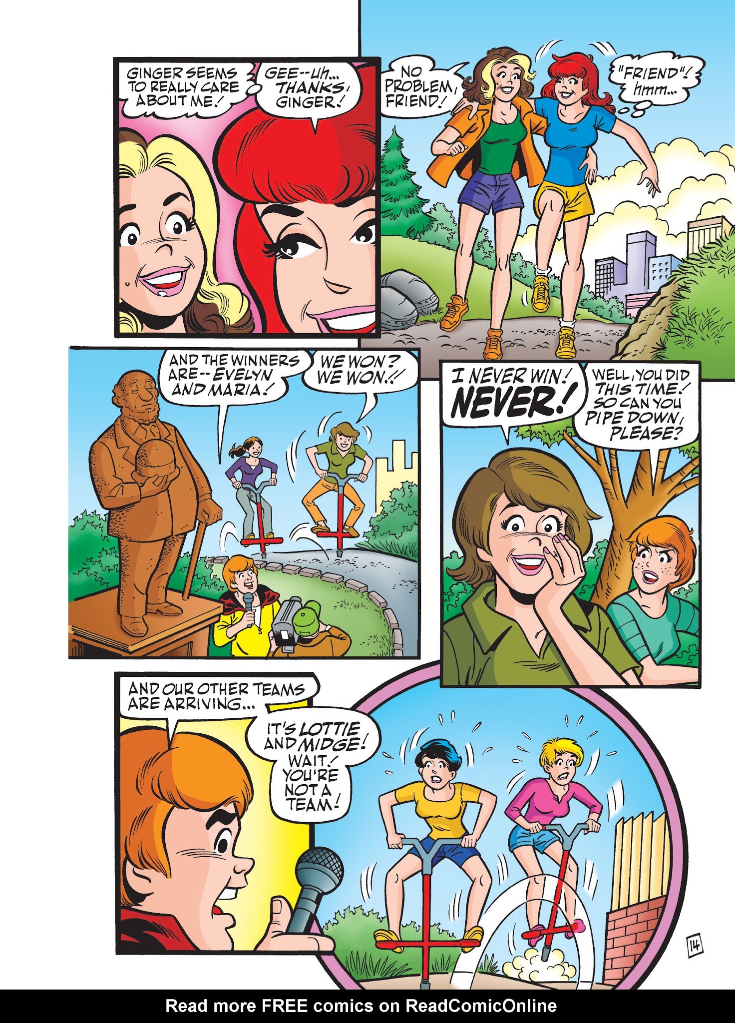 Read online Archie 75th Anniversary Digest comic -  Issue #9 - 183