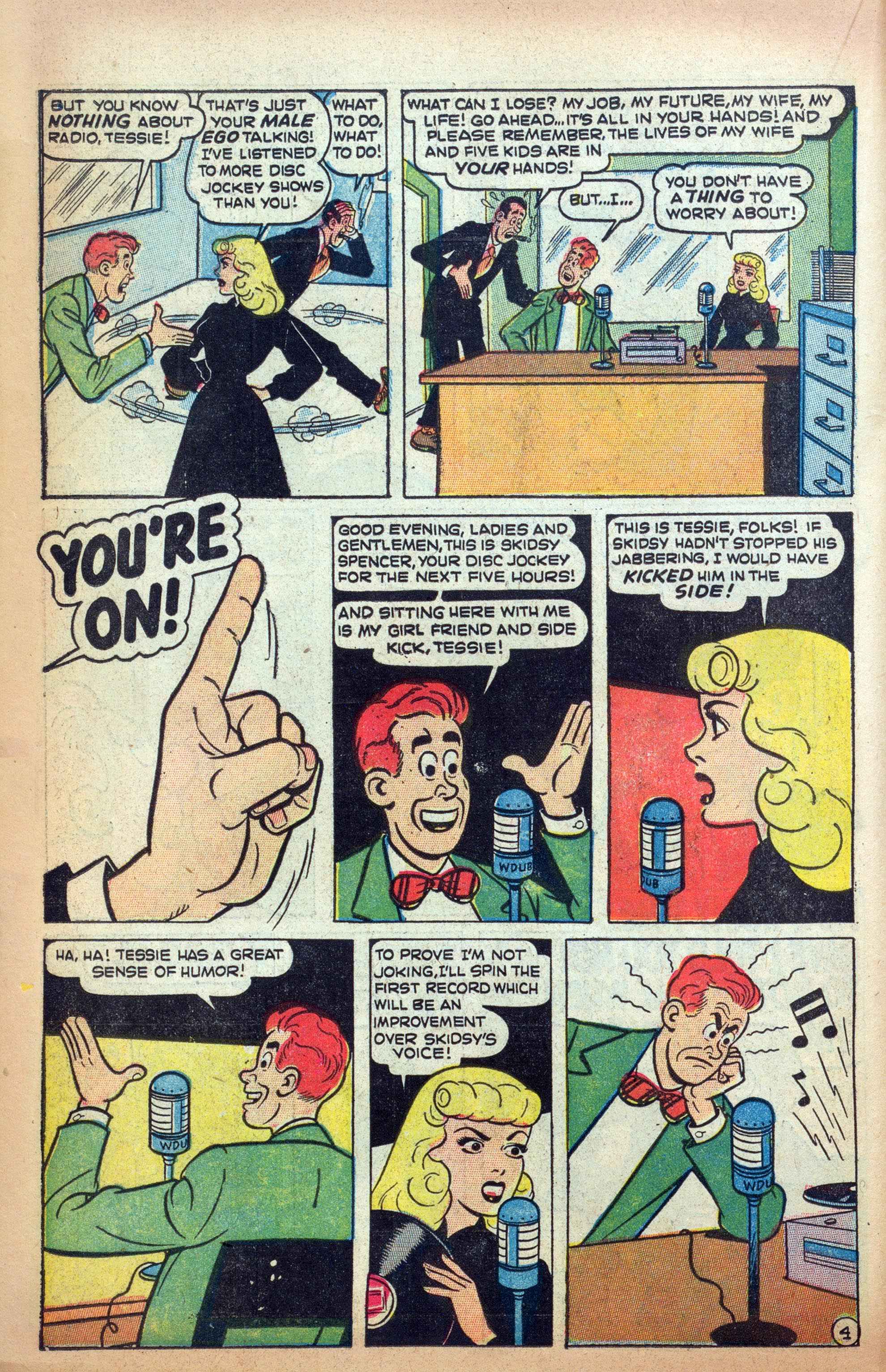 Read online Tessie the Typist comic -  Issue #17 - 32