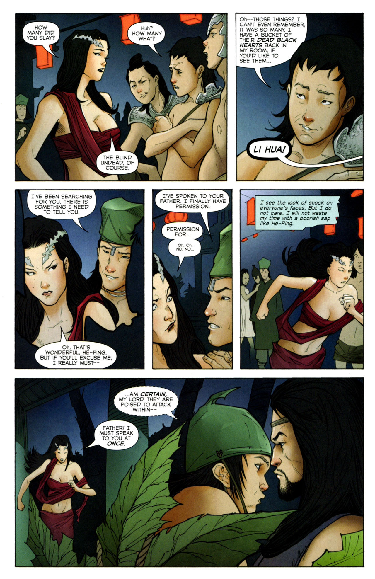 Read online Immortal Weapons comic -  Issue #4 - 11