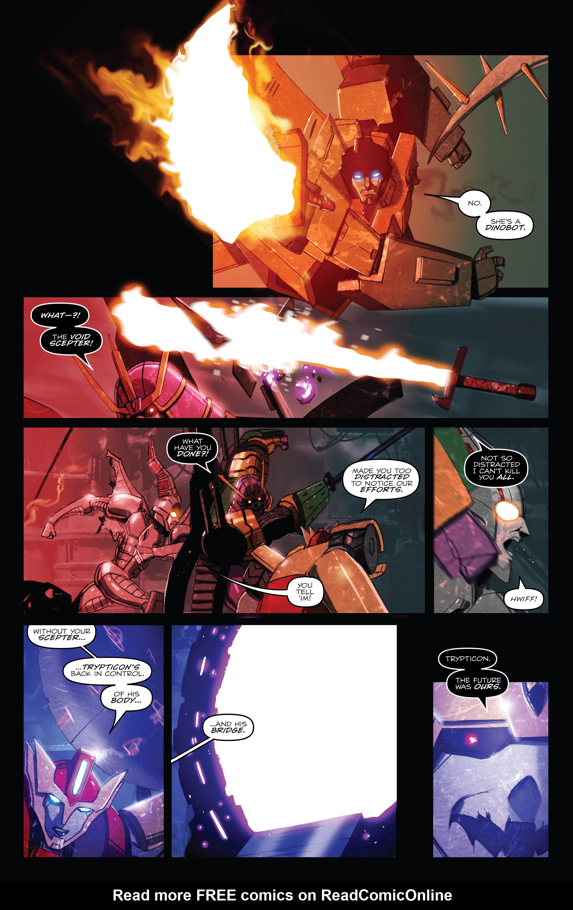 Read online Transformers: Salvation comic -  Issue # Full - 34