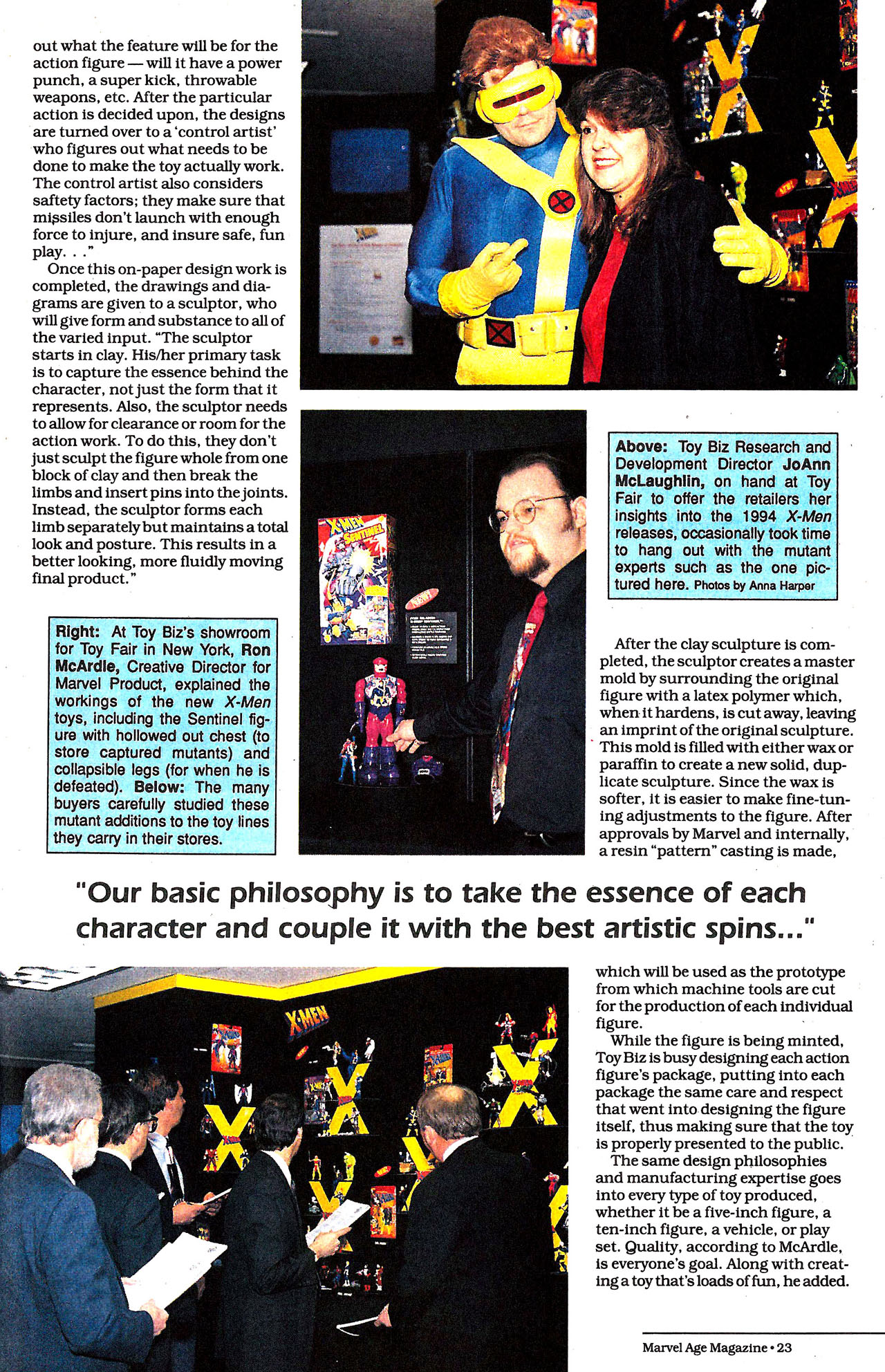 Read online Marvel Age comic -  Issue #139 - 23