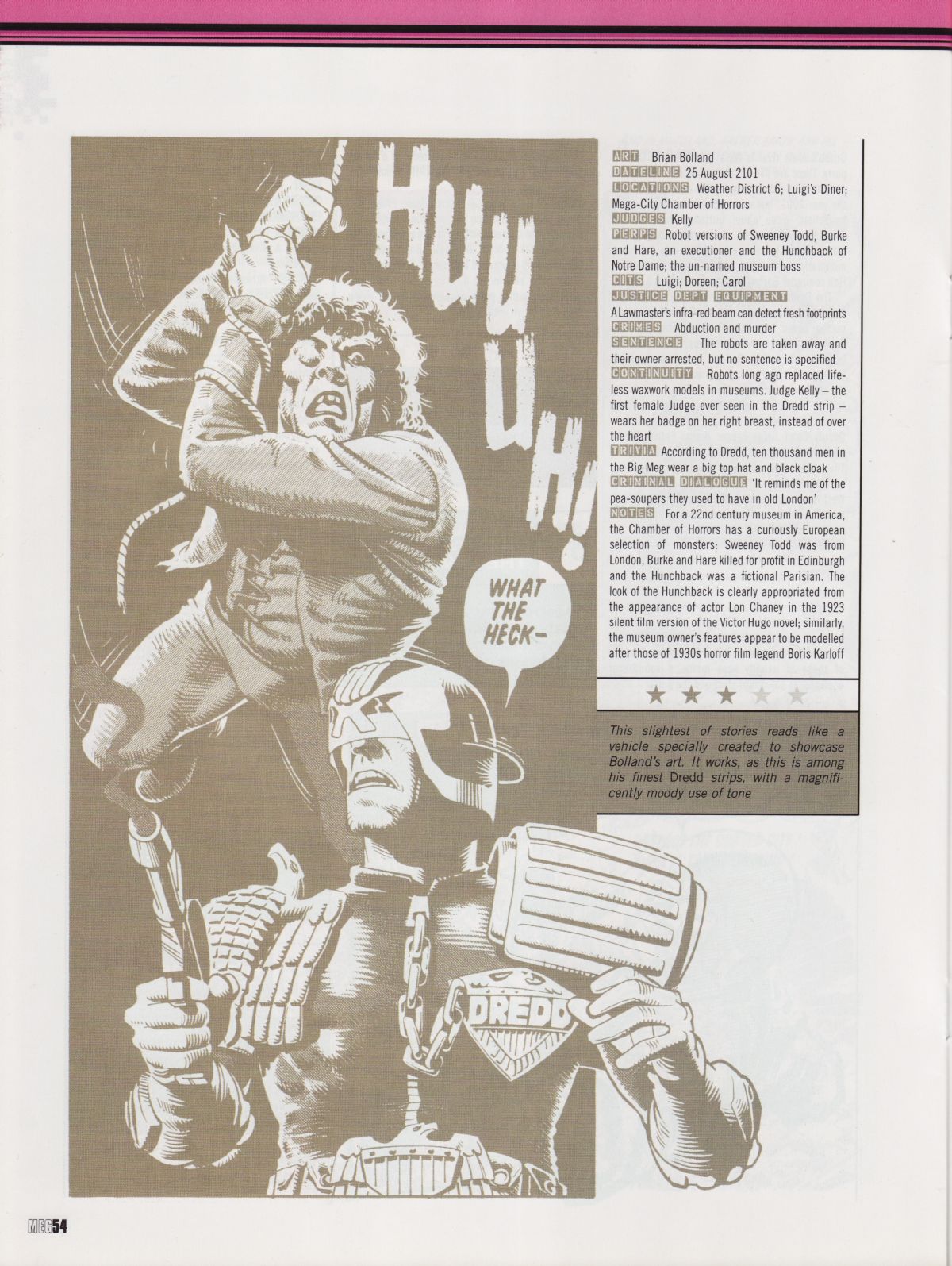 Read online Judge Dredd Megazine (Vol. 5) comic -  Issue #223 - 54