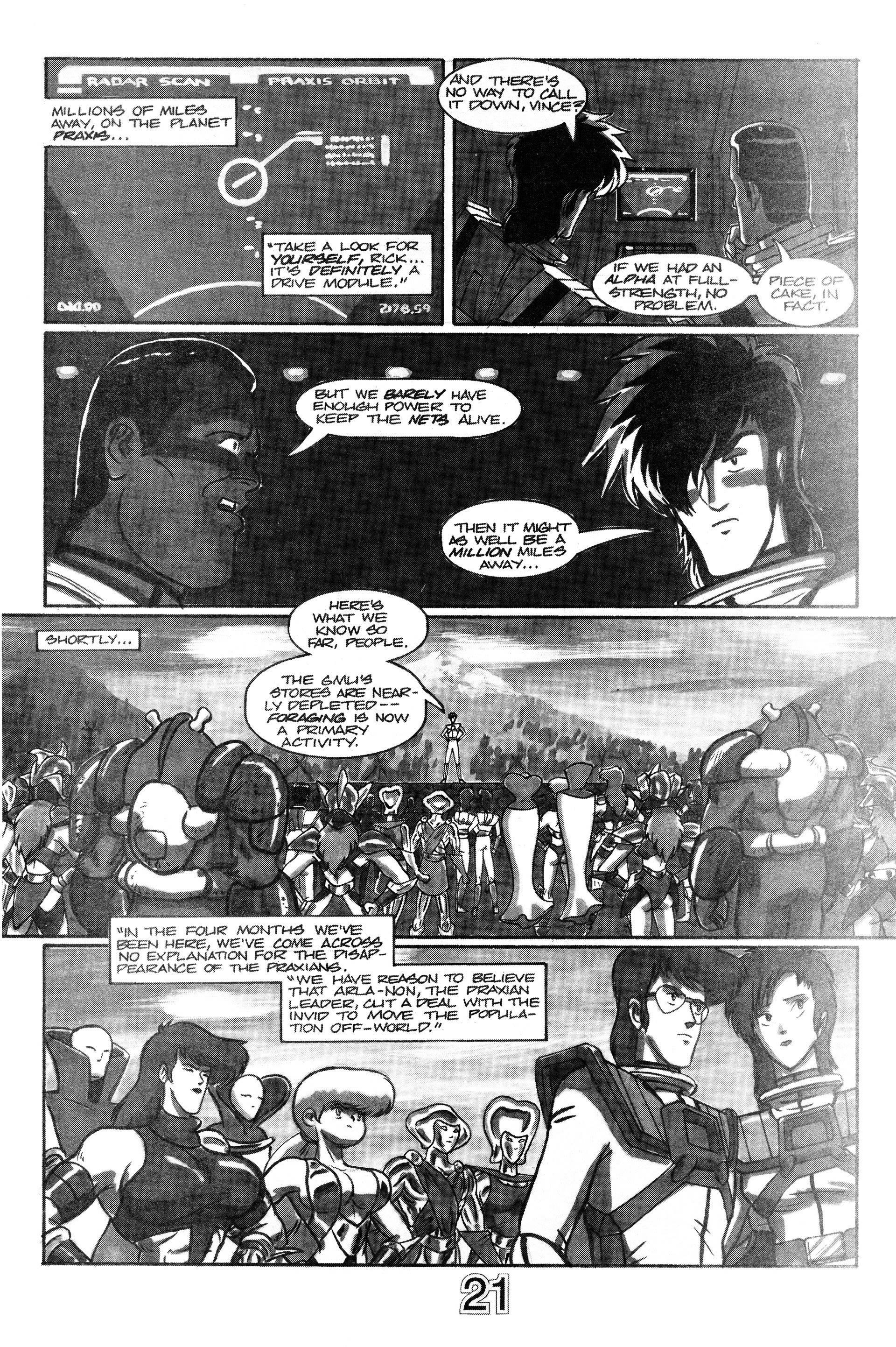 Read online Robotech II: The Sentinels - Book III - The Untold Story comic -  Issue # Full - 23