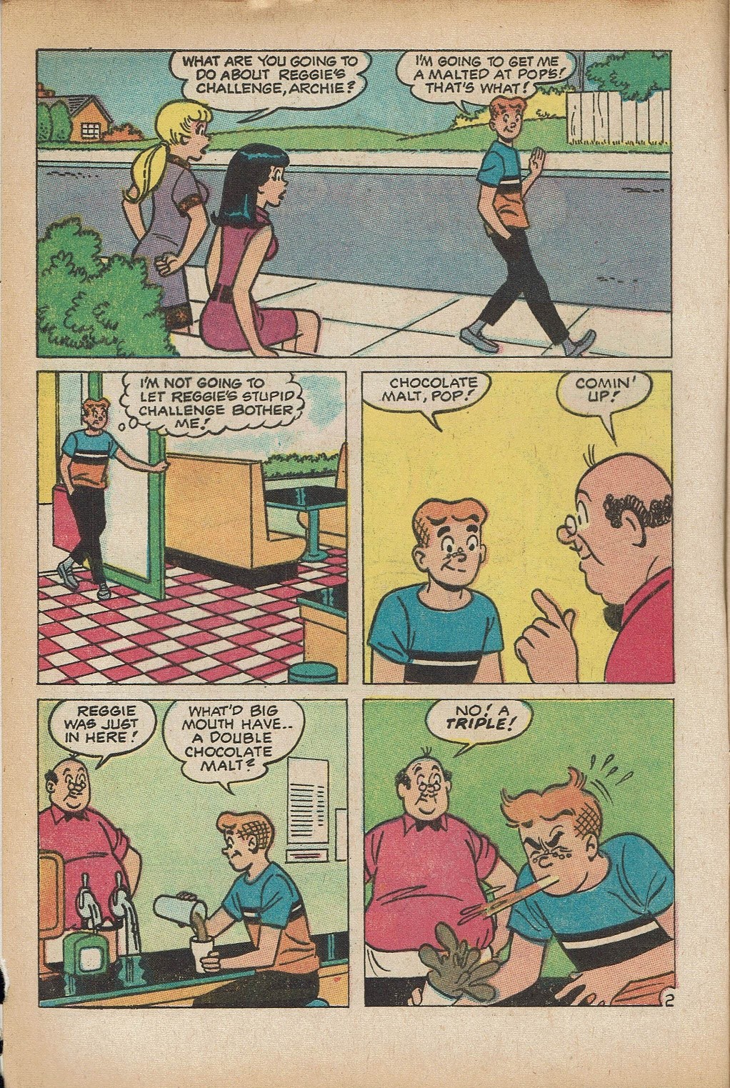 Read online Reggie and Me (1966) comic -  Issue #36 - 4