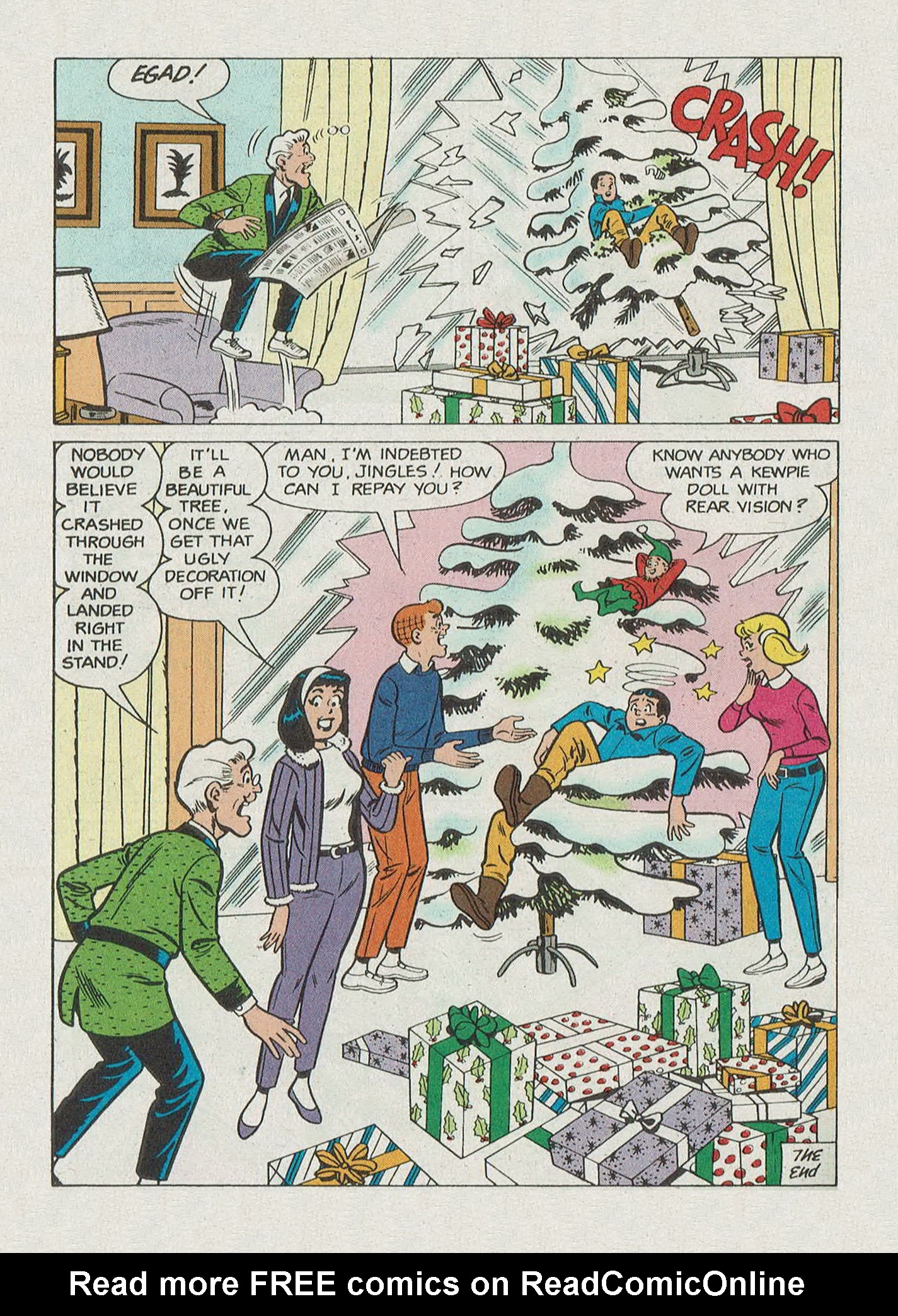 Read online Archie's Holiday Fun Digest comic -  Issue #8 - 90