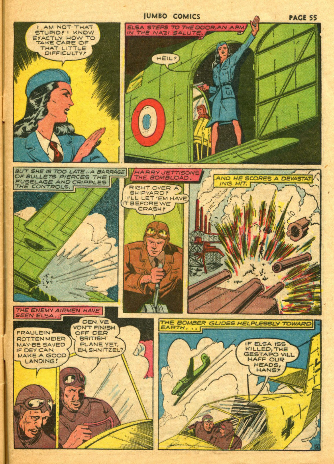 Read online Jumbo Comics comic -  Issue #34 - 58
