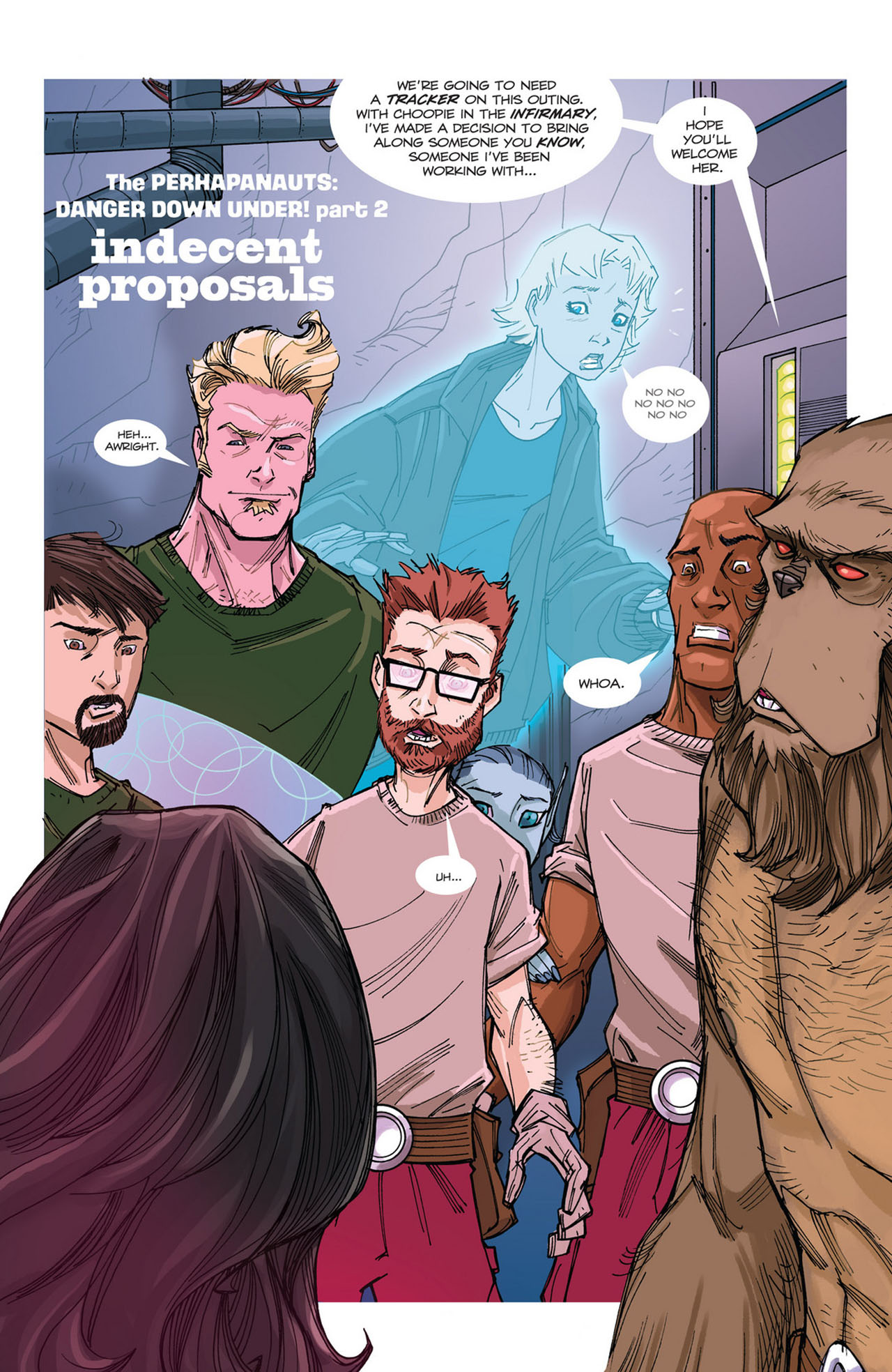 Read online The Perhapanauts: Danger Down Under! comic -  Issue #2 - 3