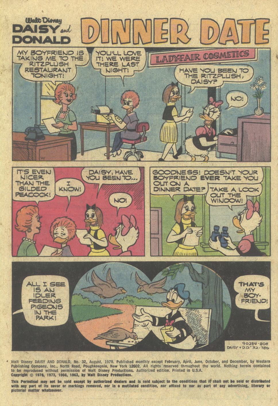 Read online Walt Disney Daisy and Donald comic -  Issue #32 - 3