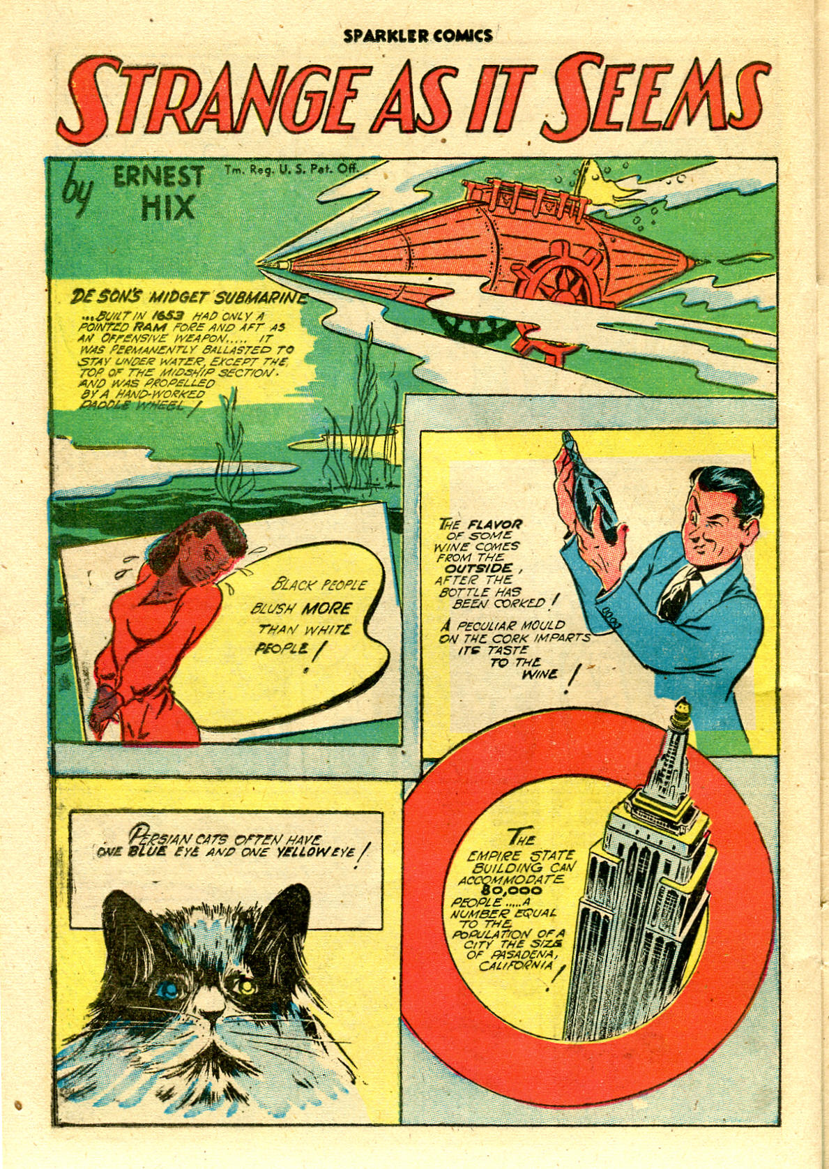 Read online Sparkler Comics comic -  Issue #69 - 38