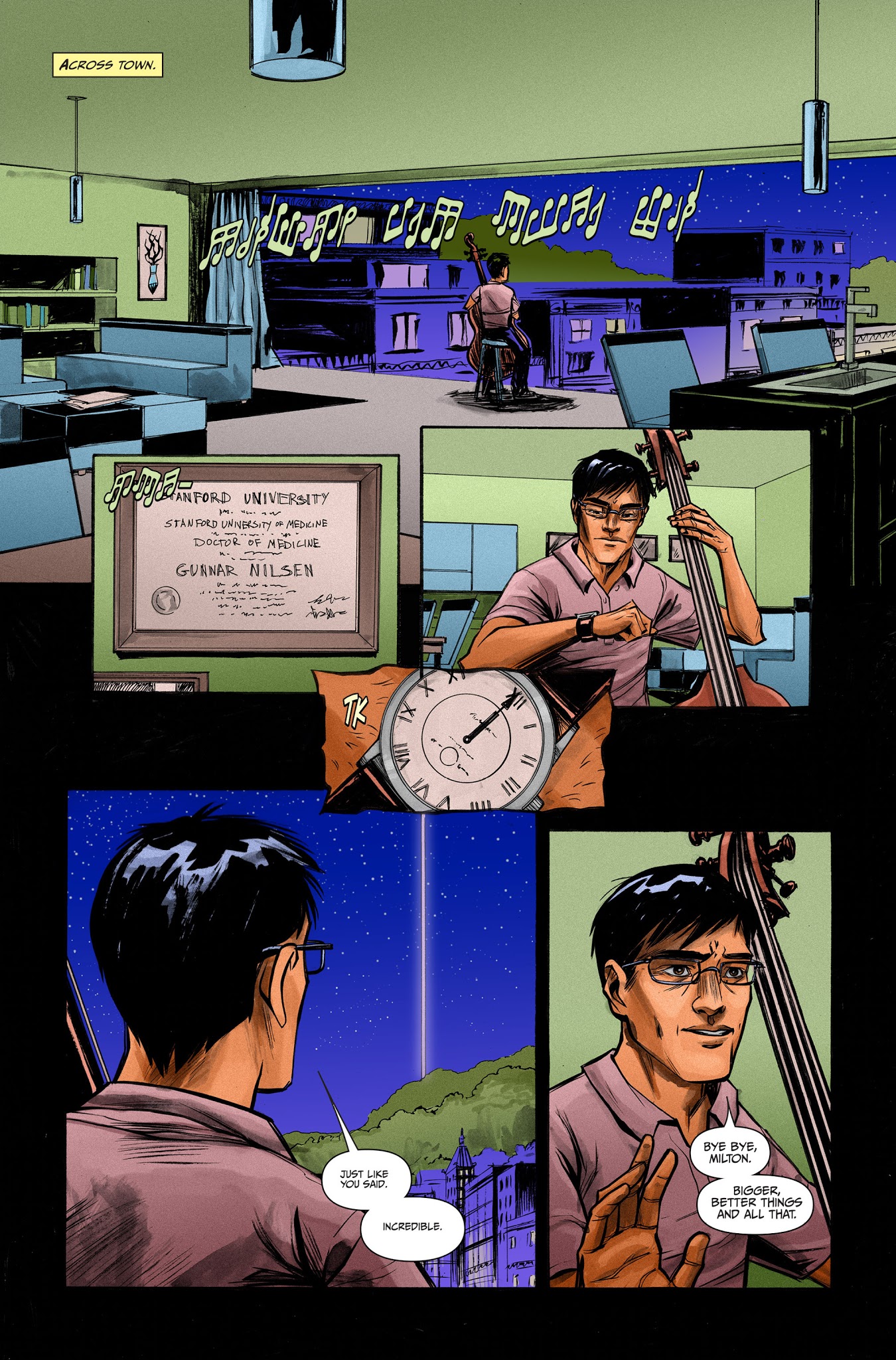Read online The Pantheon Project comic -  Issue #1 - 21