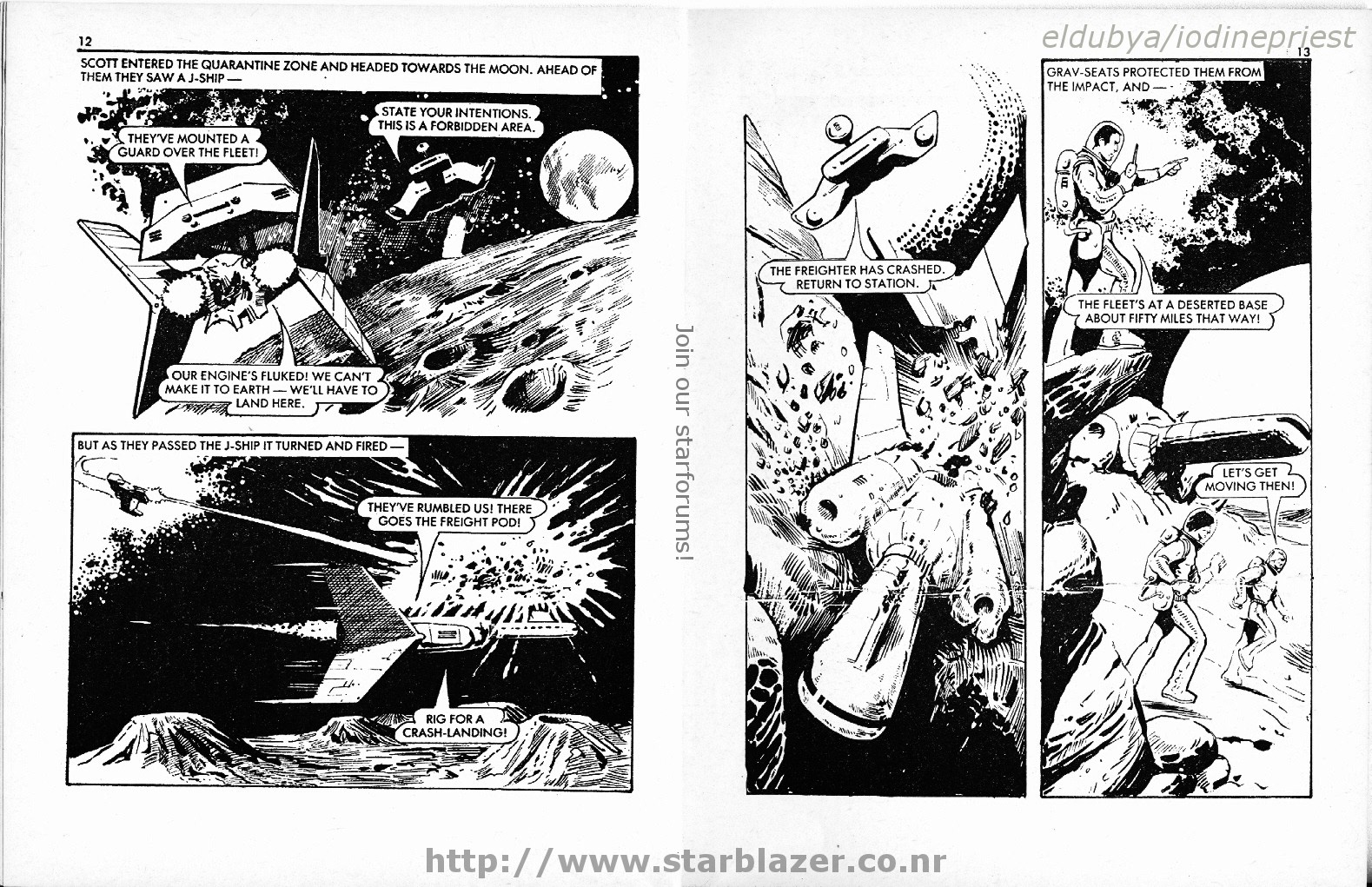 Read online Starblazer comic -  Issue #151 - 8
