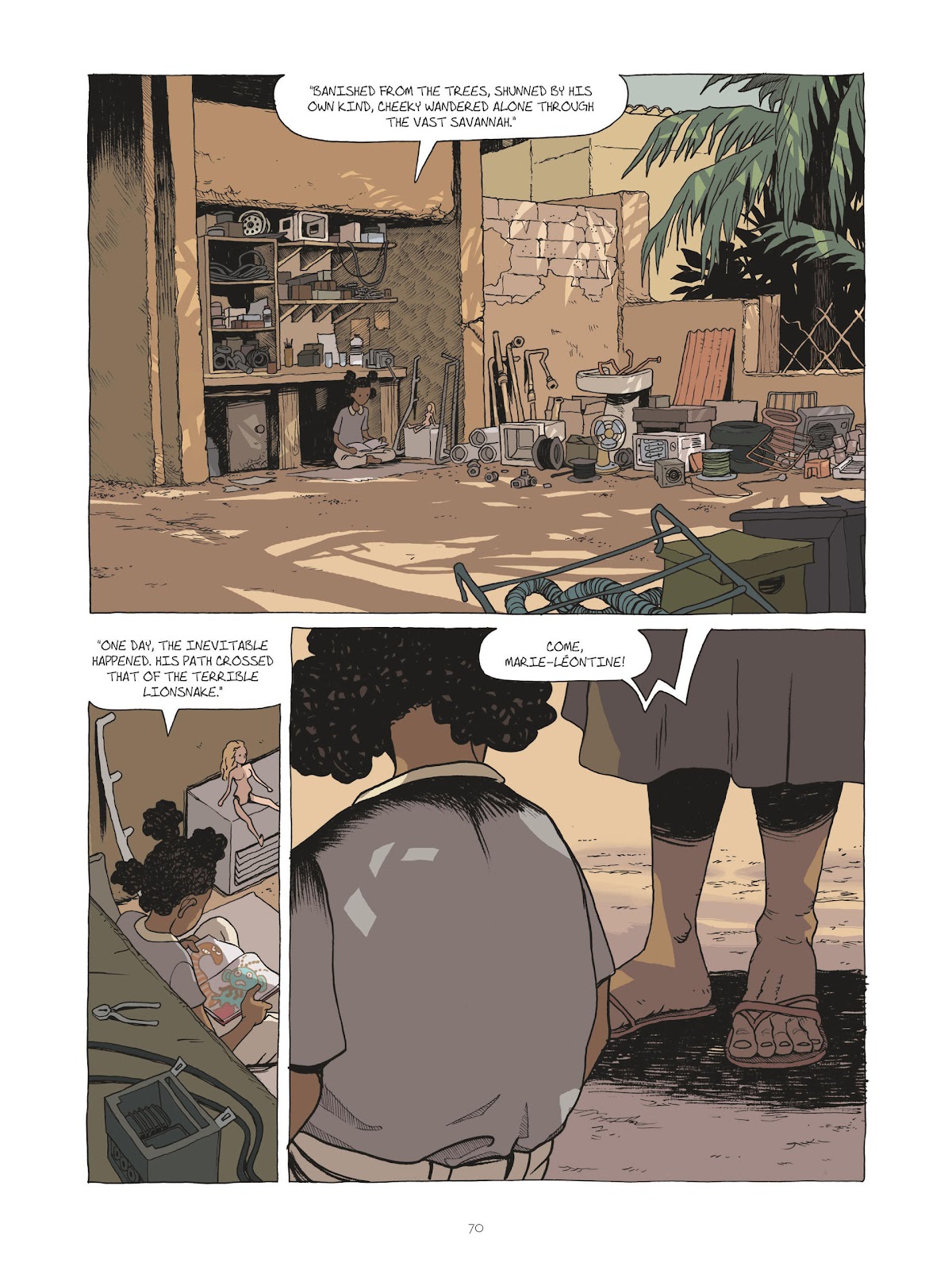 Zidrou-Beuchot's African Trilogy issue TPB 3 - Page 70