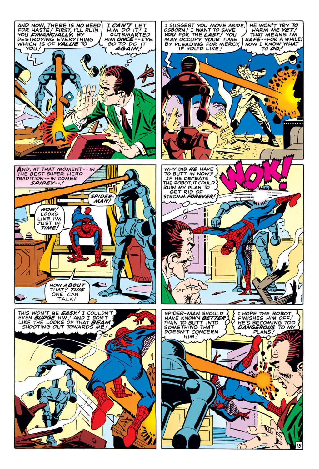Read online The Amazing Spider-Man (1963) comic -  Issue #37 - 16