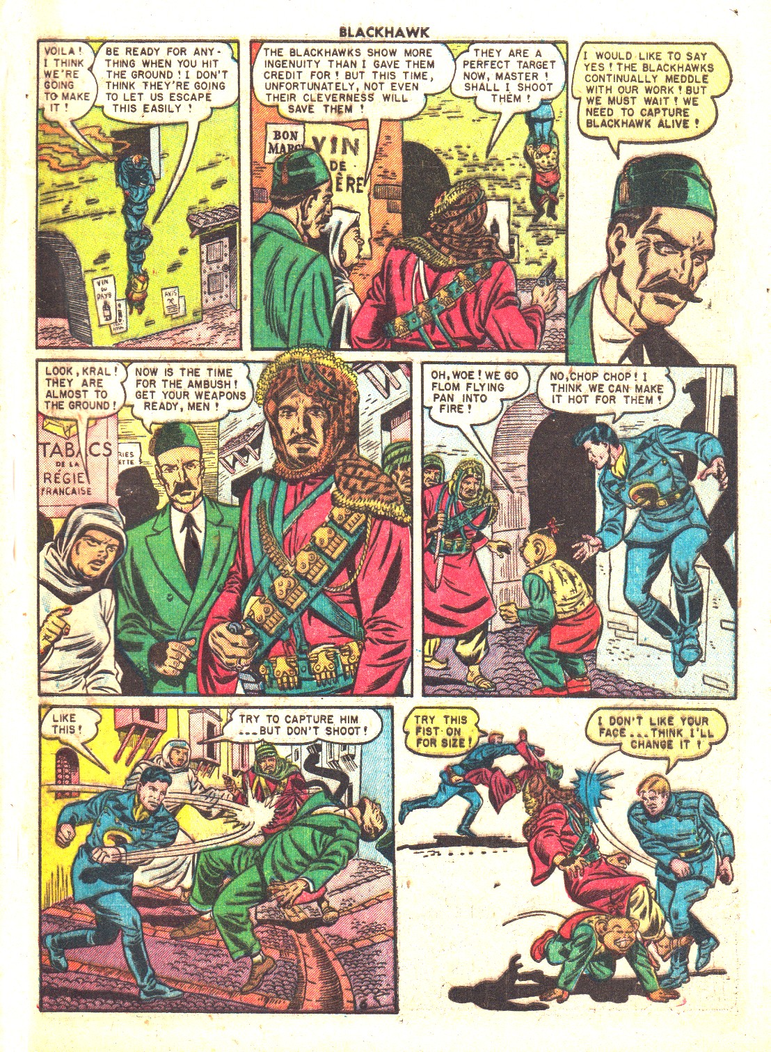 Read online Blackhawk (1957) comic -  Issue #37 - 47