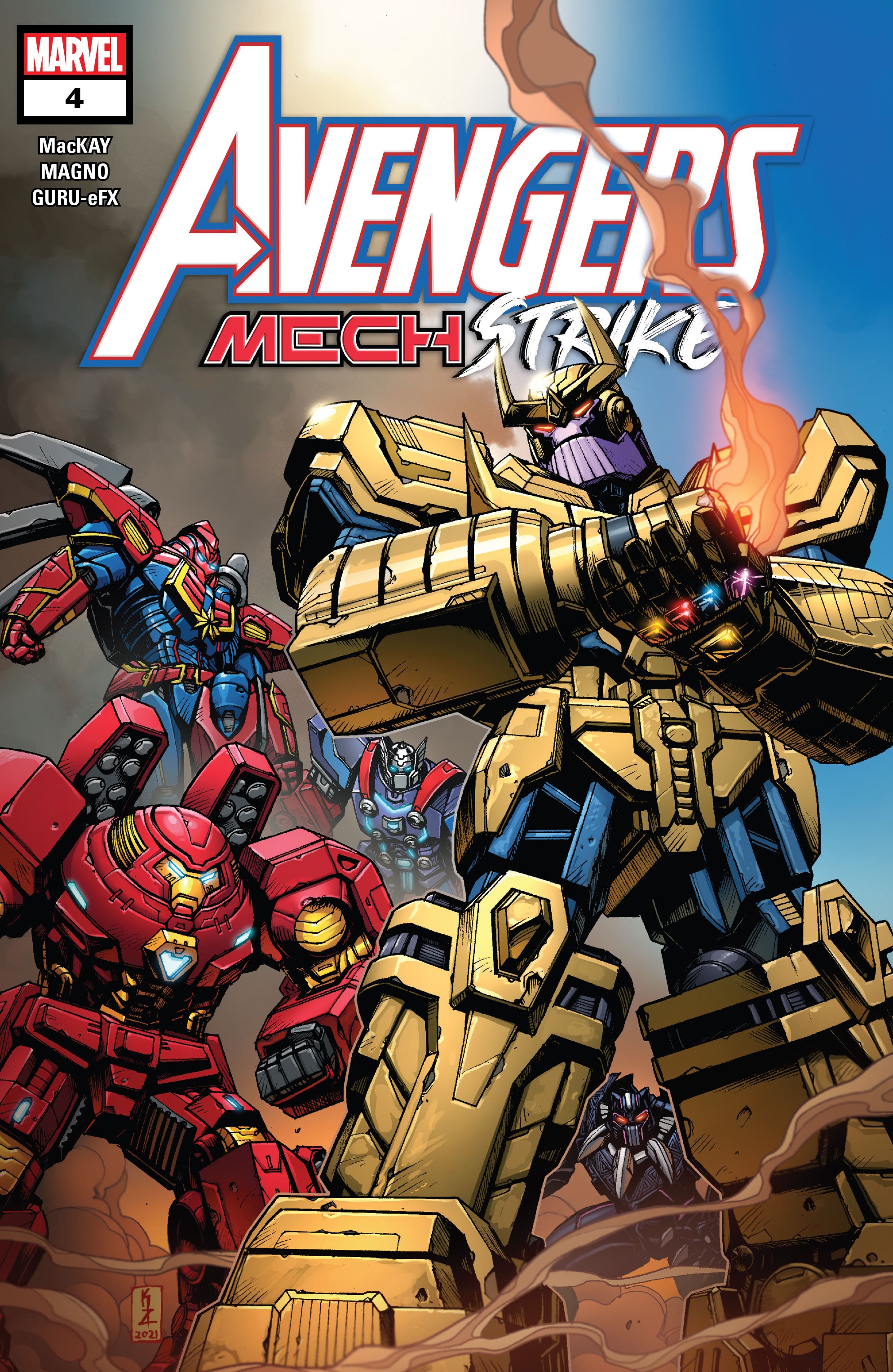 Read online Avengers Mech Strike comic -  Issue #4 - 1