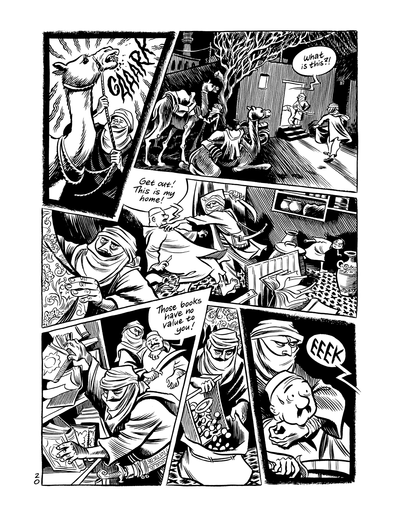 Read online Habibi comic -  Issue # Part 1 - 21