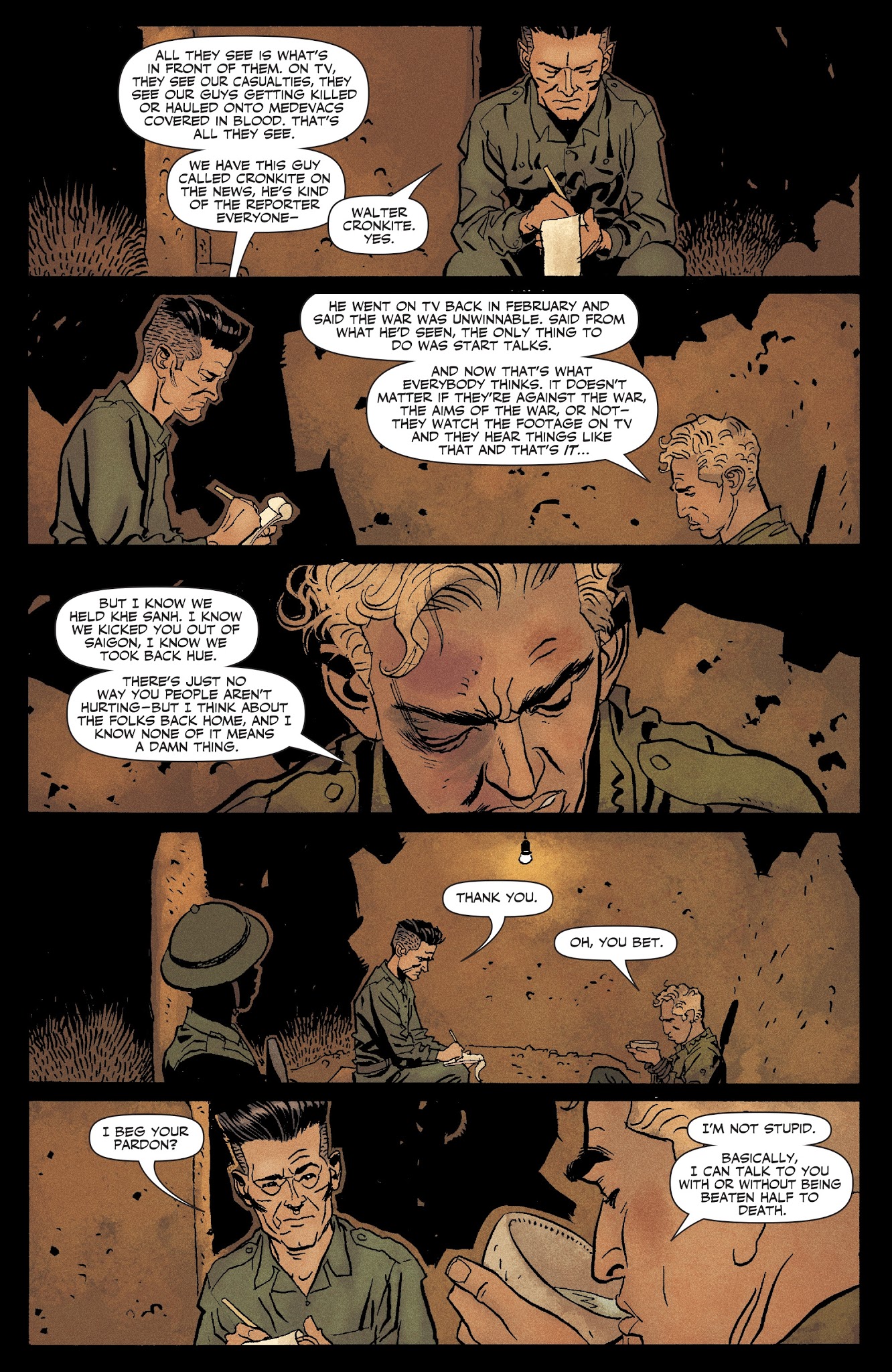 Read online Punisher MAX: The Platoon comic -  Issue #4 - 12