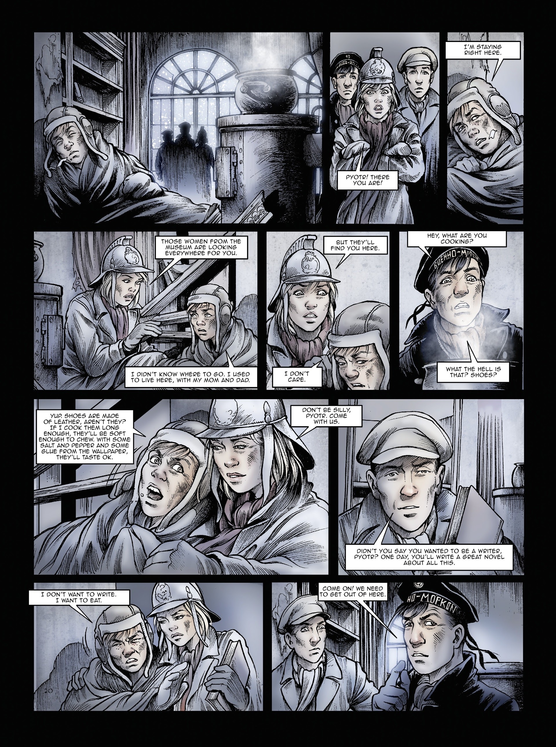 Read online The Lions of Leningrad comic -  Issue #2 - 22
