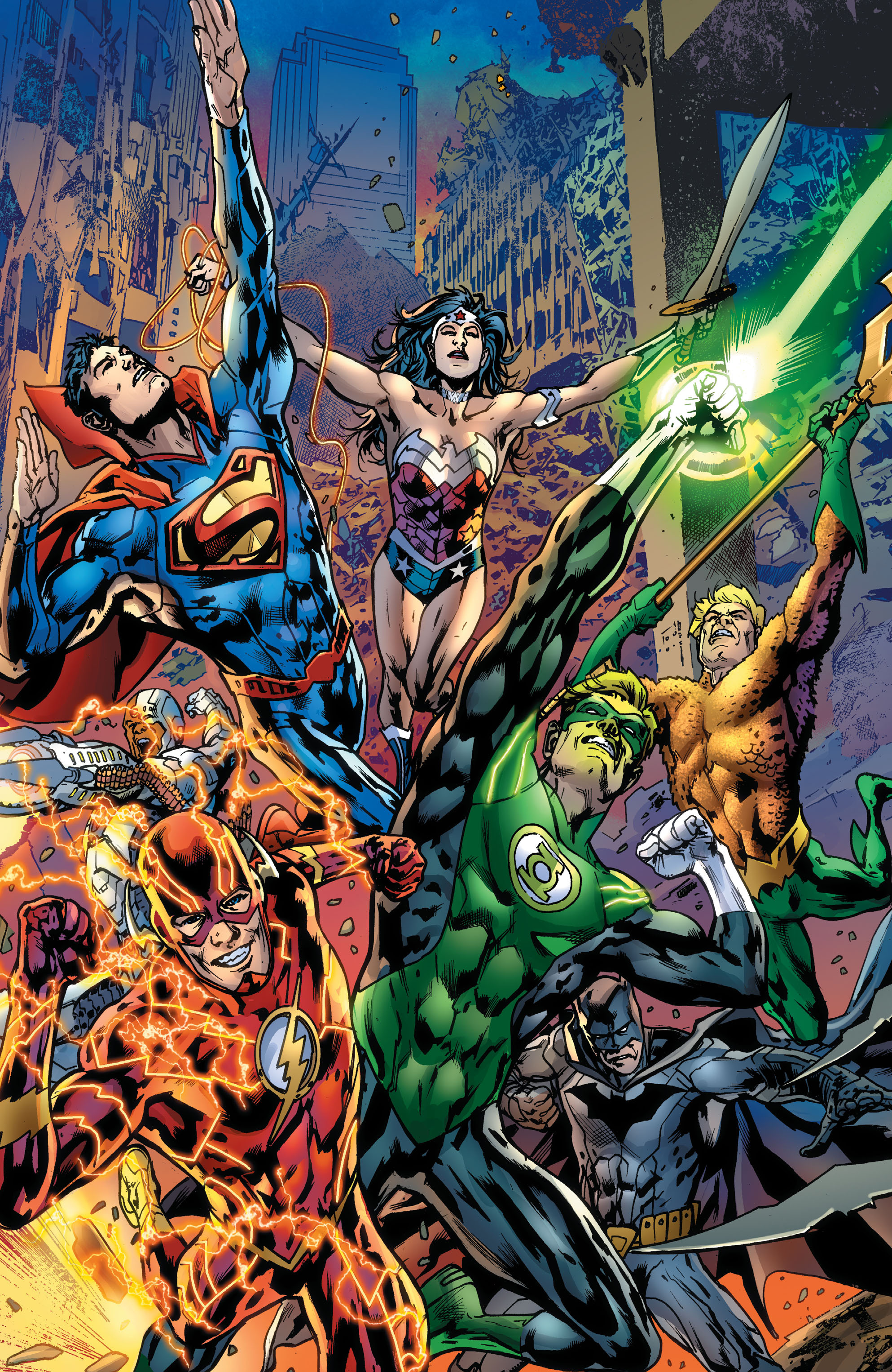 Read online Justice League (2011) comic -  Issue # _TPB 2 - 158