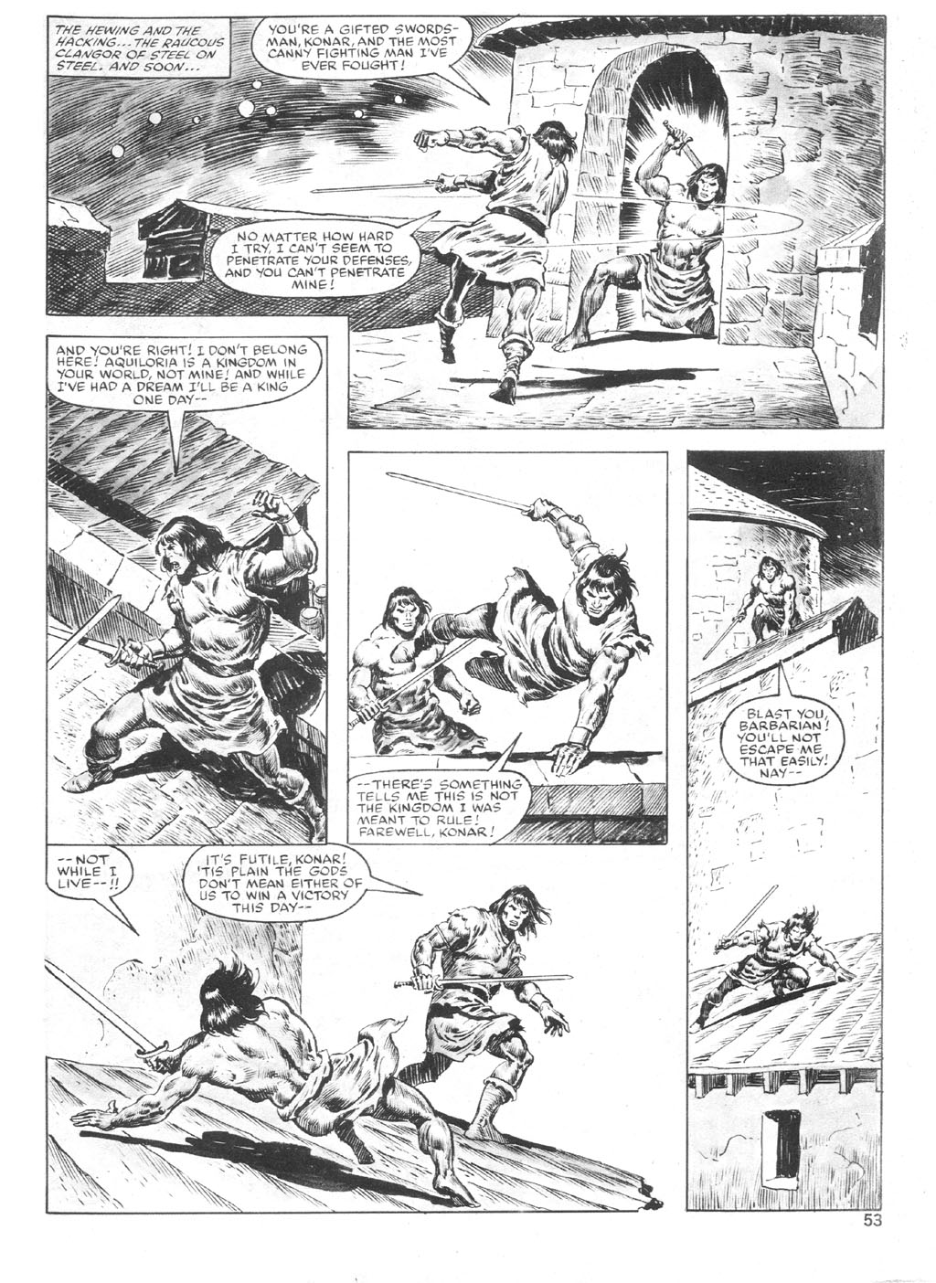 Read online The Savage Sword Of Conan comic -  Issue #93 - 53