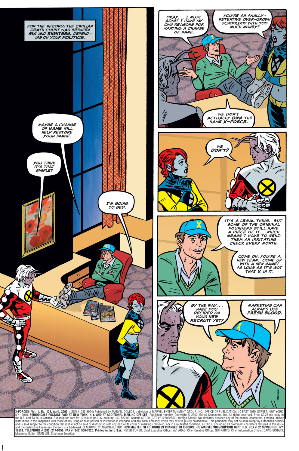 Read online X-Force (1991) comic -  Issue #125 - 5