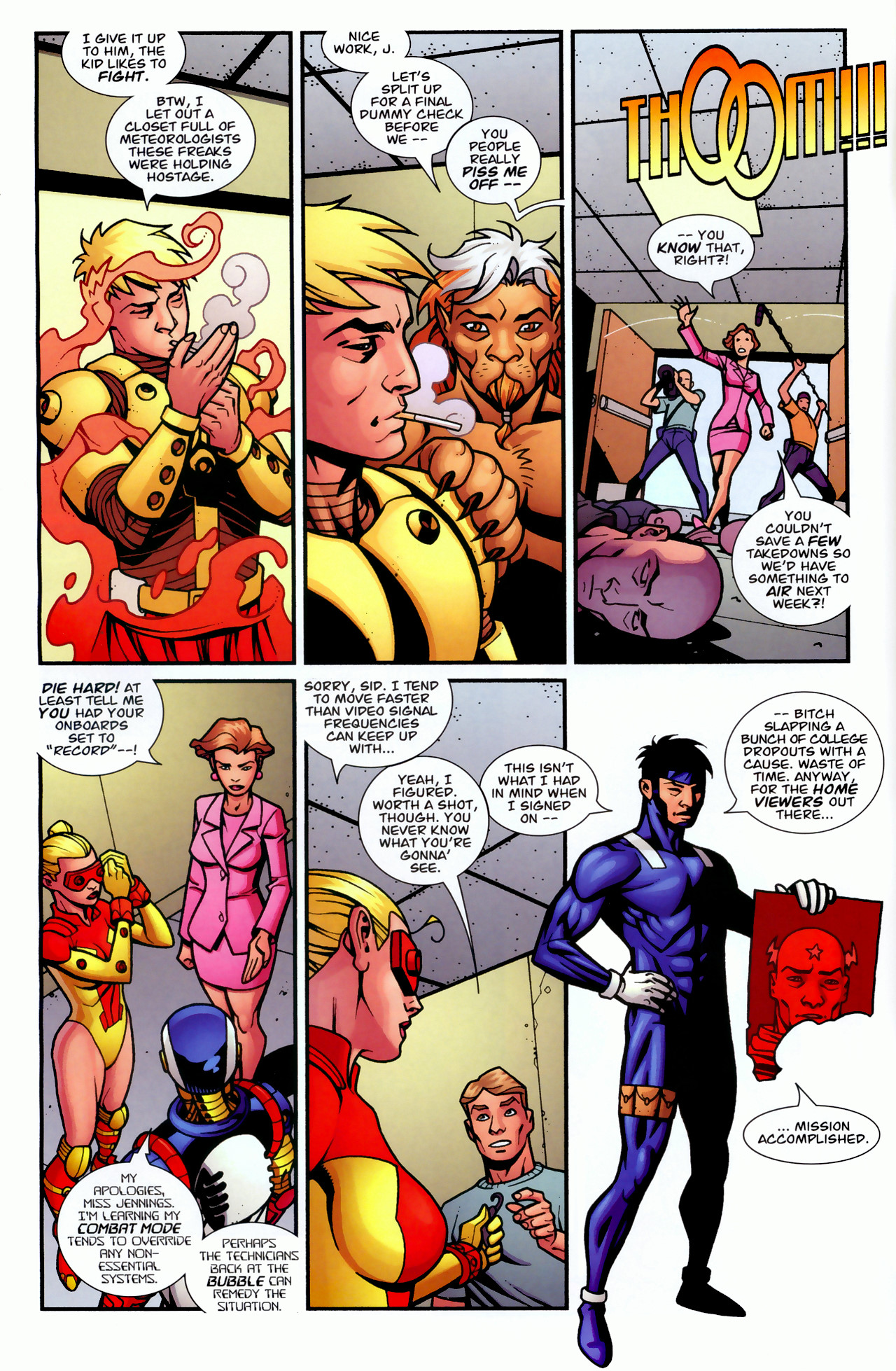 Read online Youngblood (2008) comic -  Issue #4 - 9