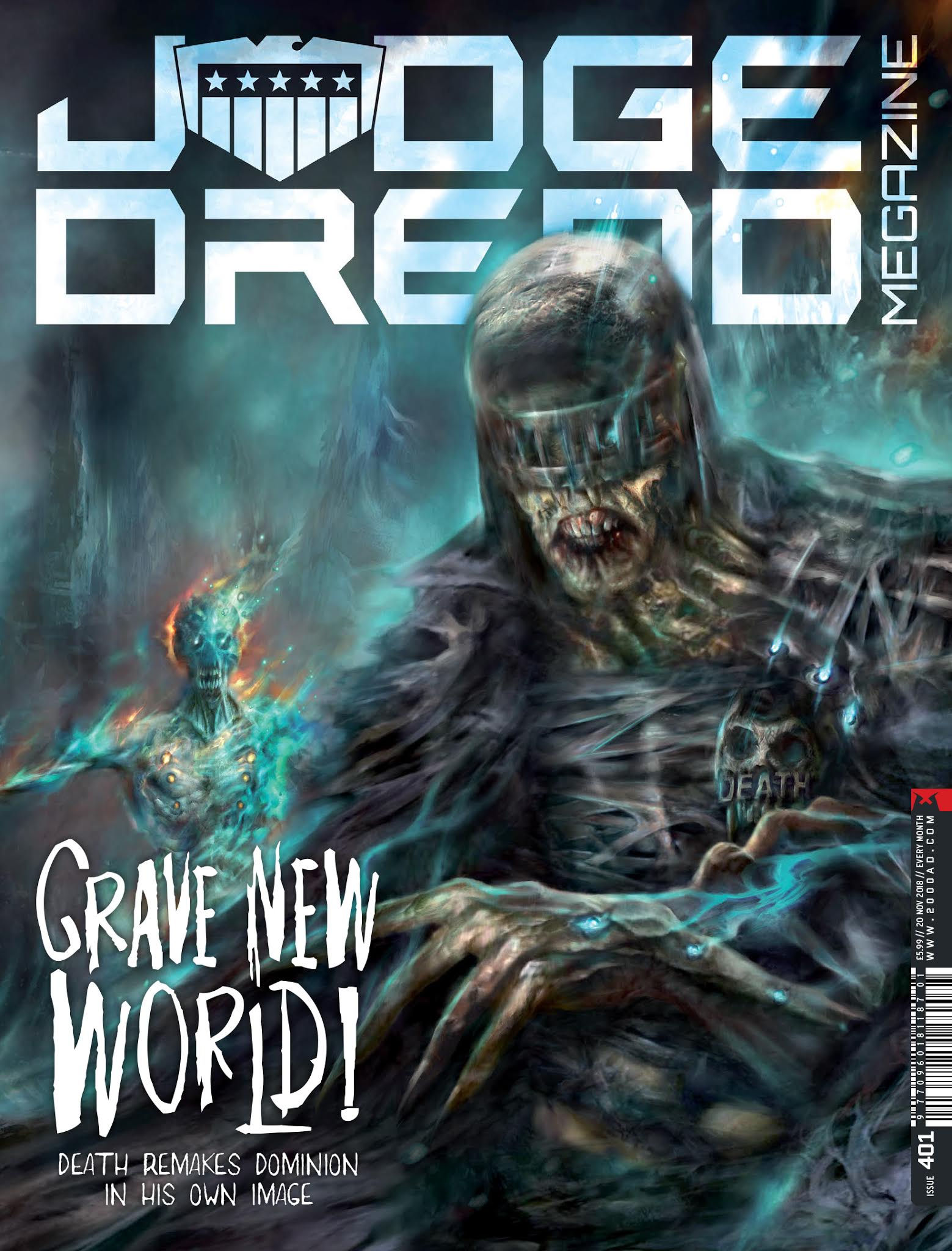 Read online Judge Dredd Megazine (Vol. 5) comic -  Issue #401 - 1