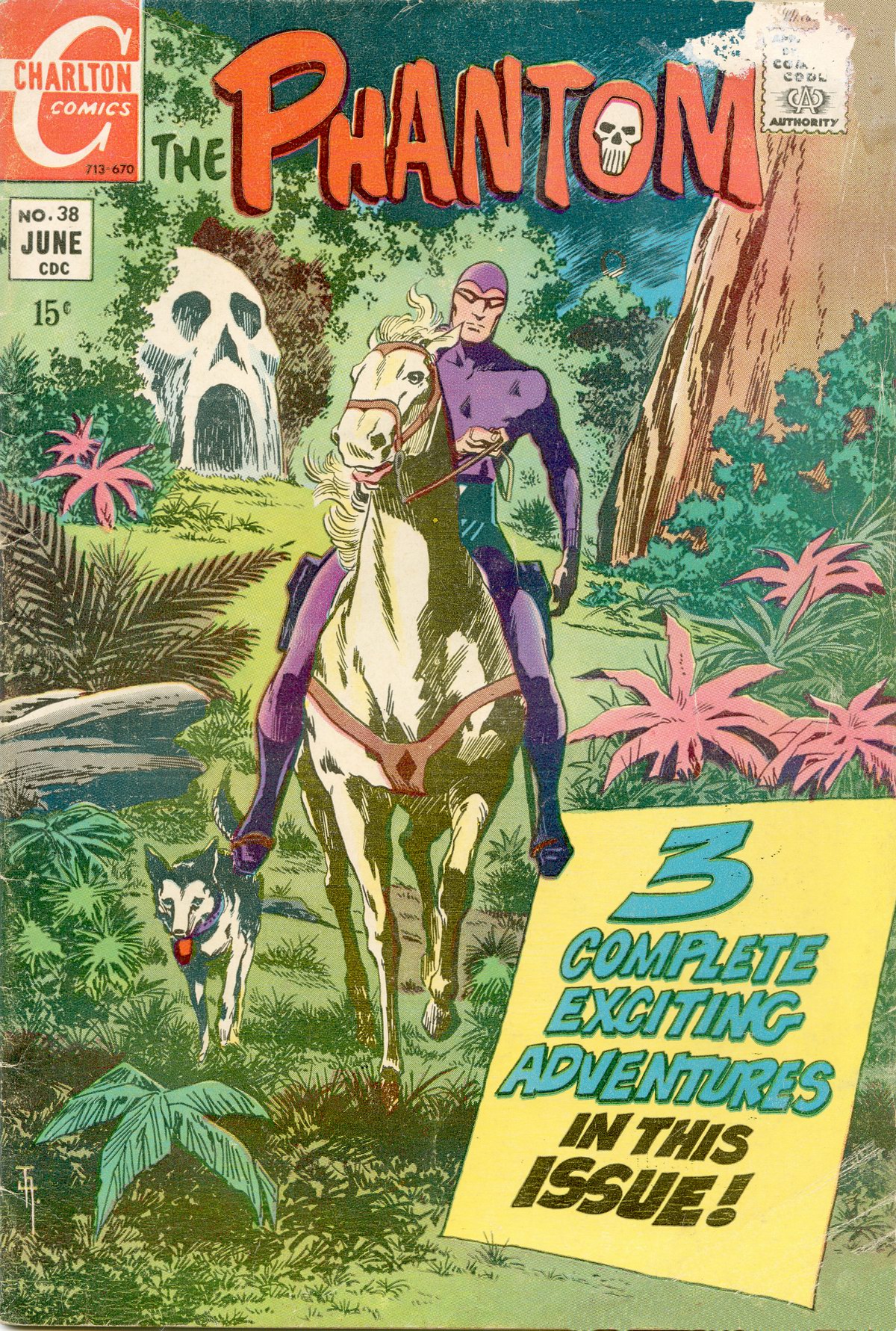 Read online The Phantom (1969) comic -  Issue #38 - 1