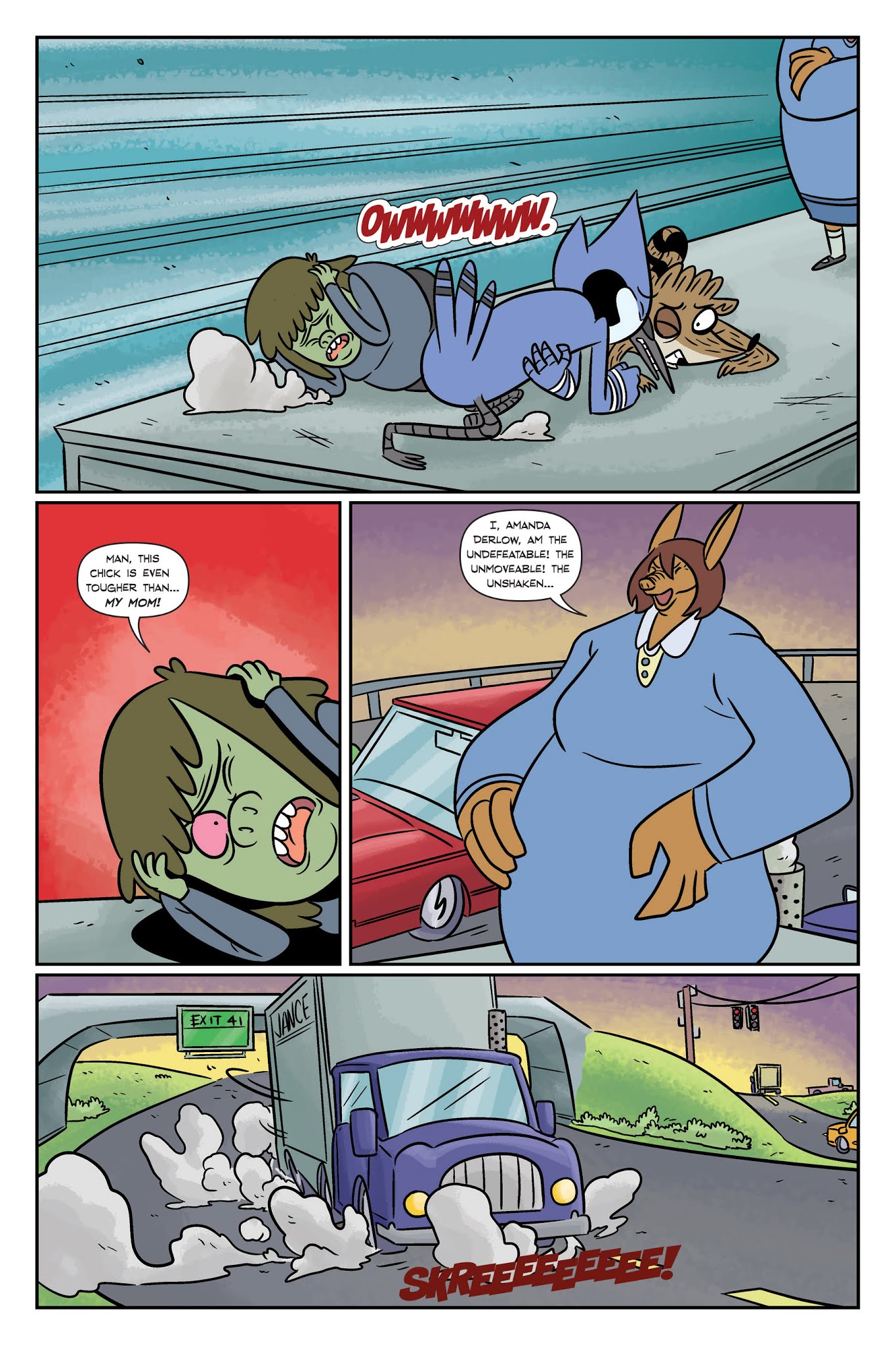 Read online Regular Show: Noir Means Noir, Buddy comic -  Issue # TPB (Part 2) - 34