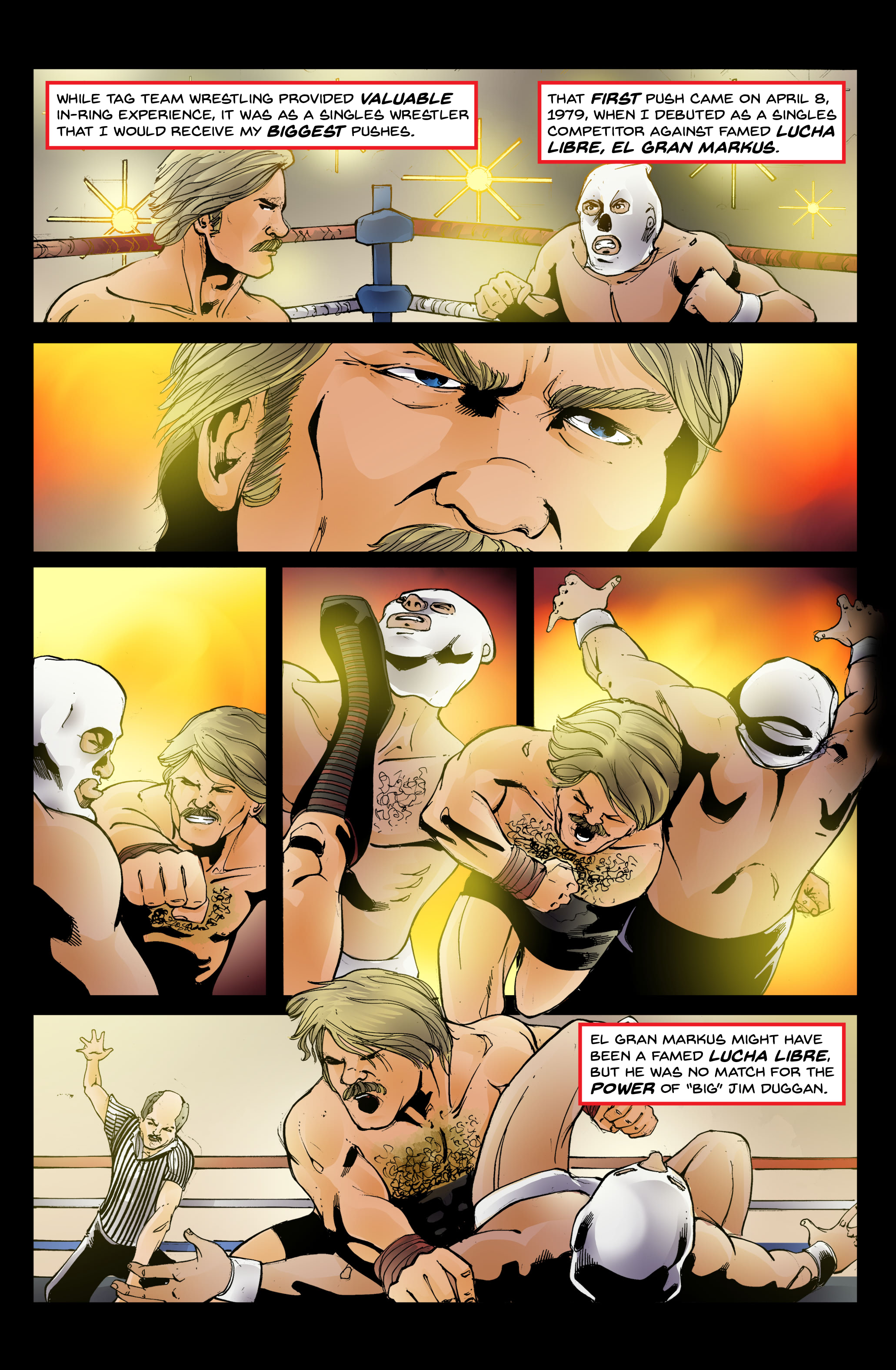 Read online Hacksaw Jim Duggan comic -  Issue #2 - 12