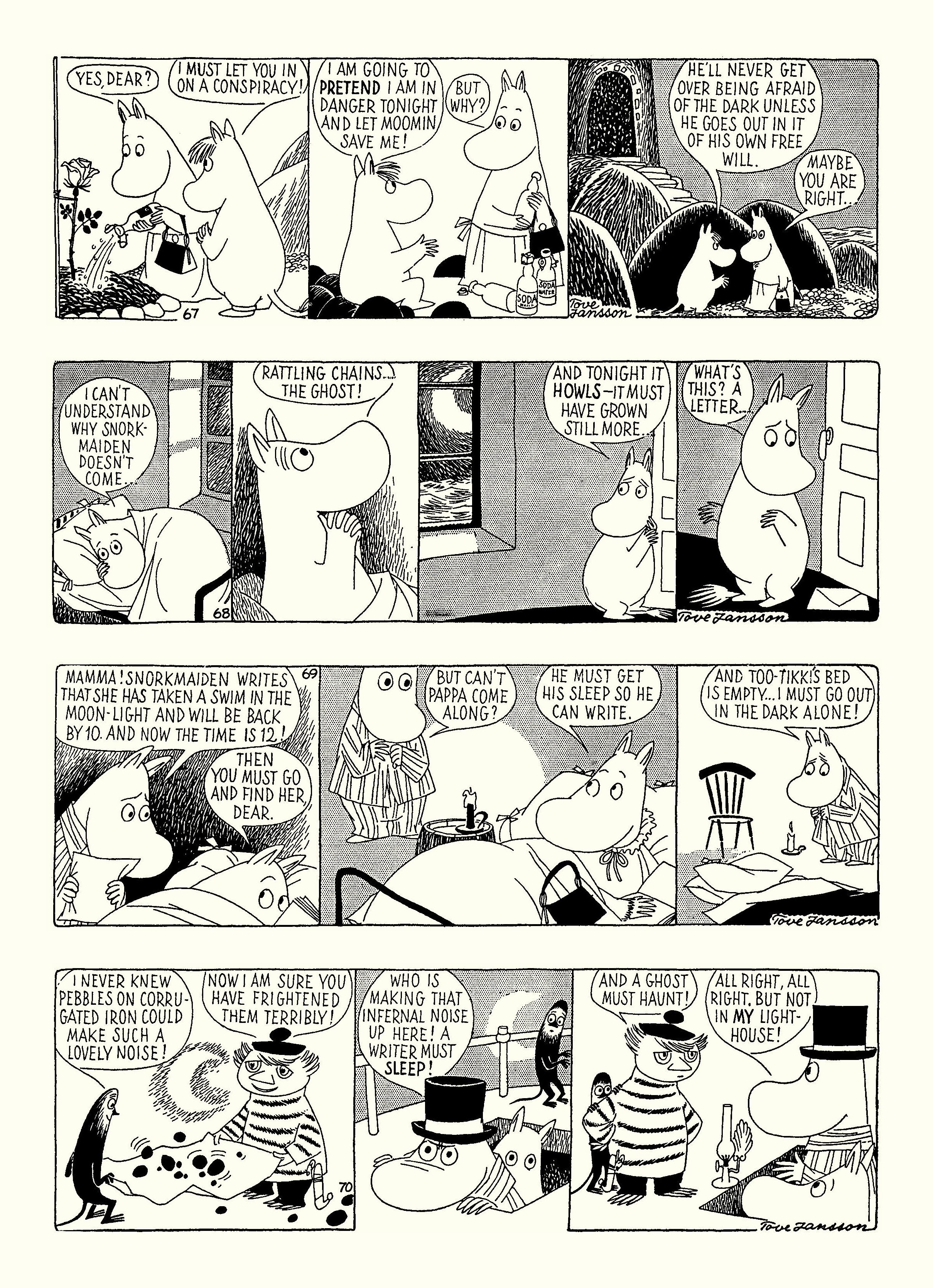 Read online Moomin: The Complete Tove Jansson Comic Strip comic -  Issue # TPB 3 - 72