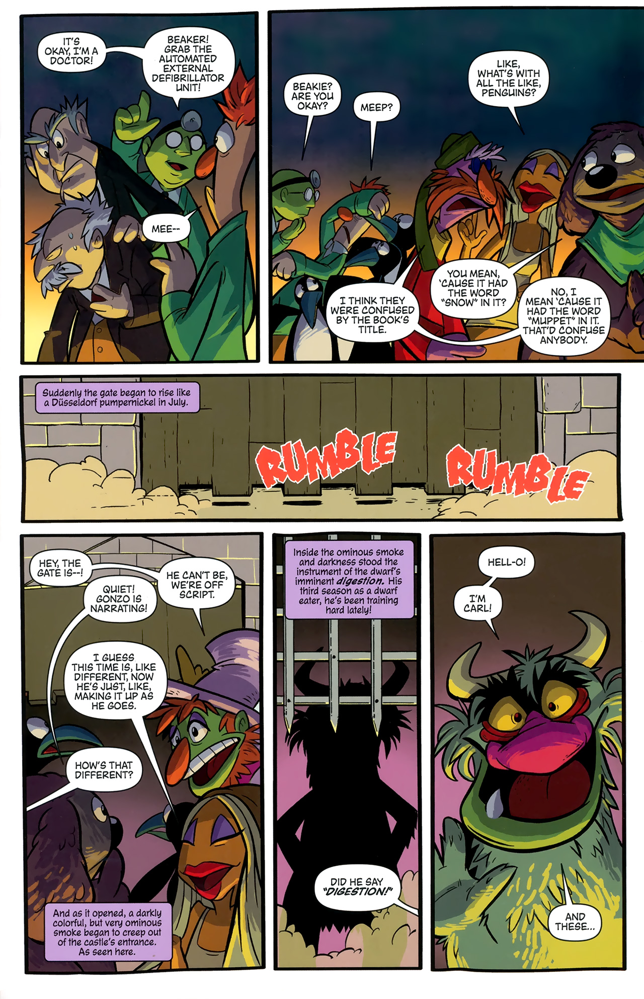 Read online Muppet Snow White comic -  Issue #4 - 10