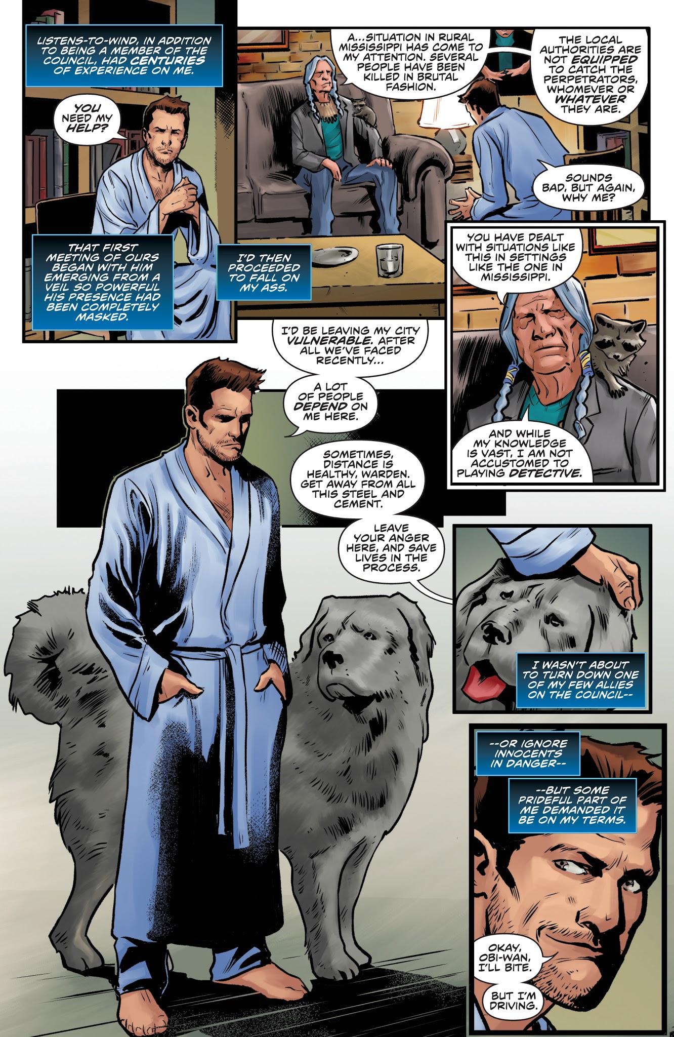 Read online Jim Butcher's The Dresden Files: Dog Men comic -  Issue #1 - 12
