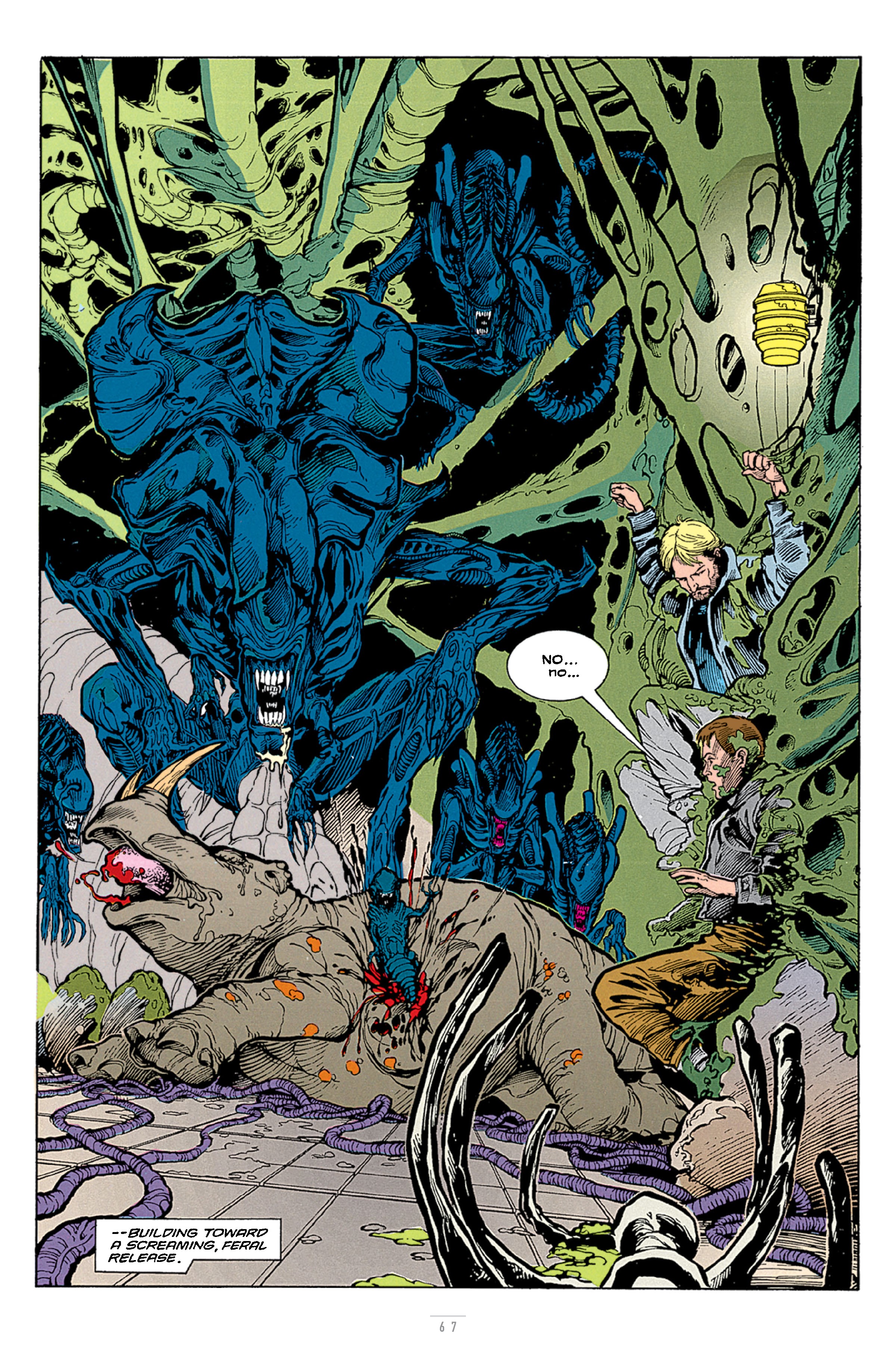 Read online Aliens vs. Predator 30th Anniversary Edition - The Original Comics Series comic -  Issue # TPB (Part 1) - 66