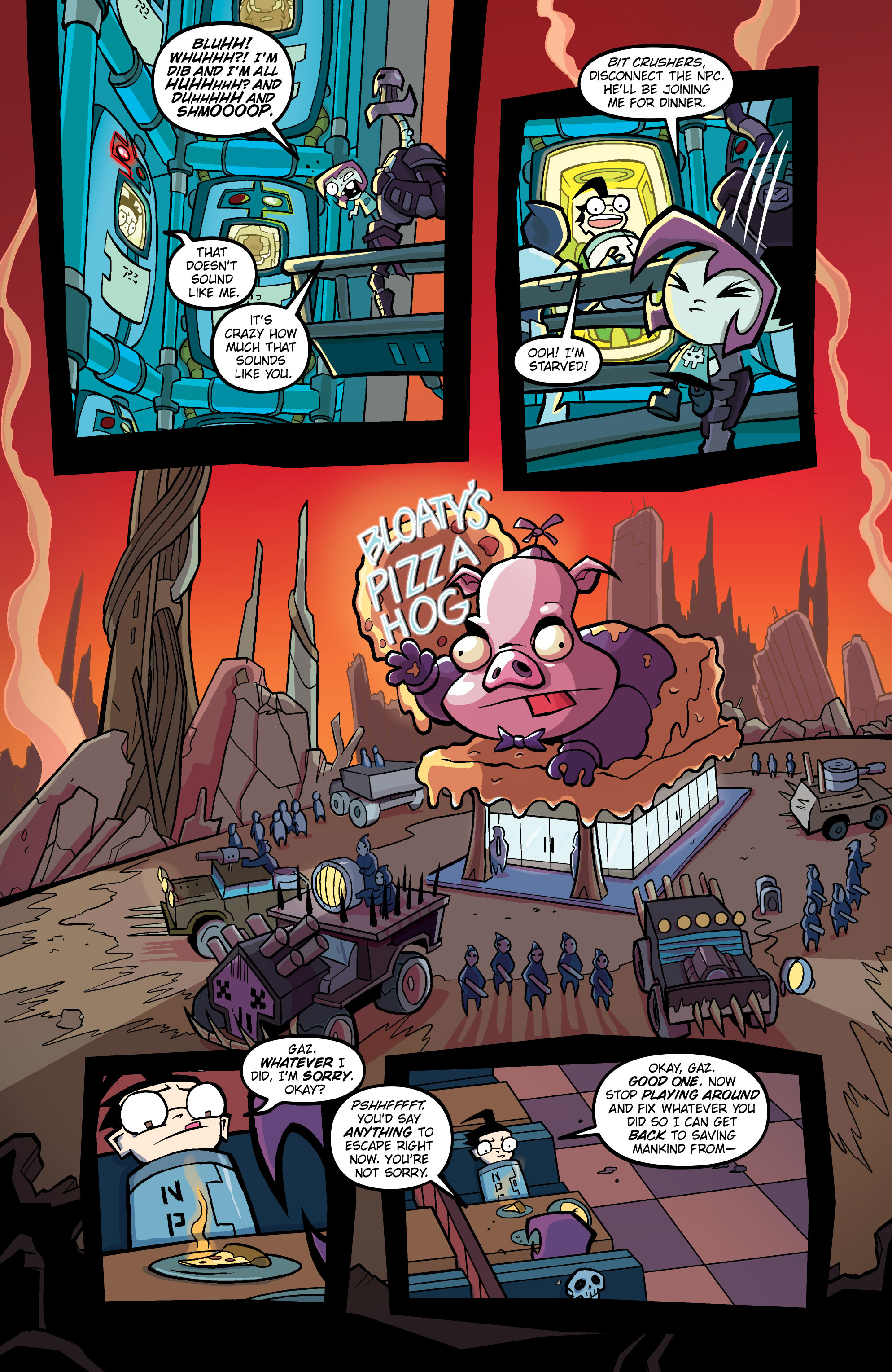 Read online Invader Zim comic -  Issue # _TPB 1 - 126