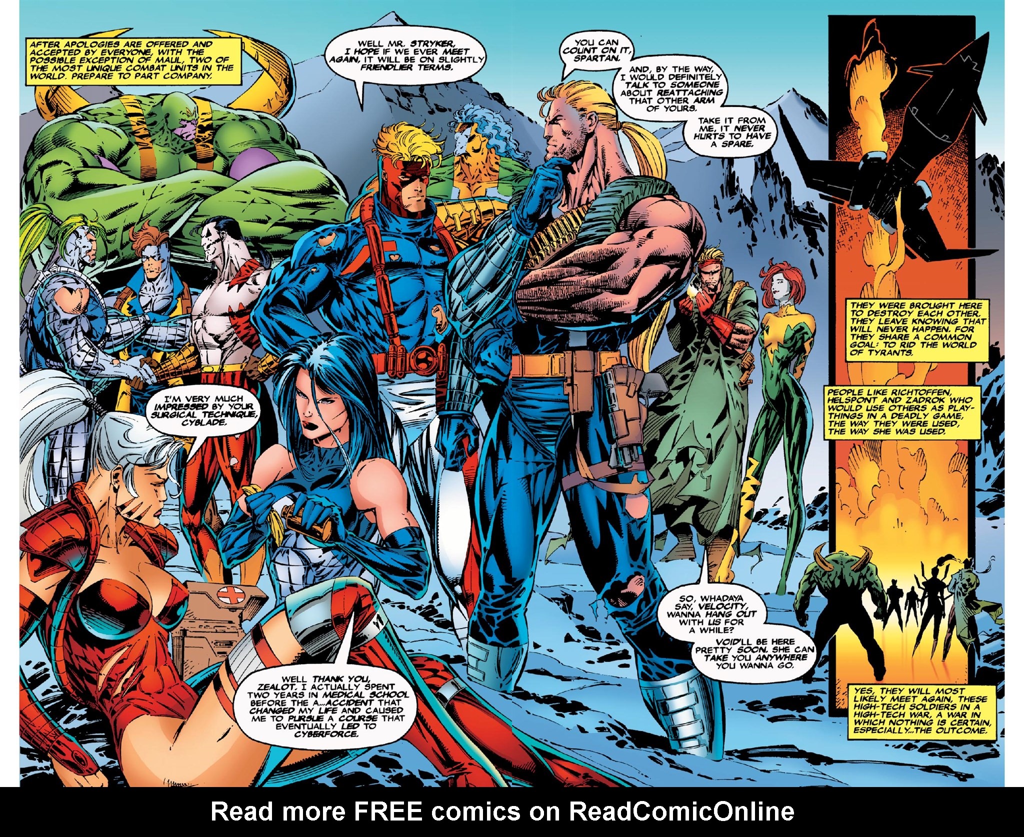 Read online Cyberforce (1992) comic -  Issue # _The Complete Cyberforce (Part 3) - 89