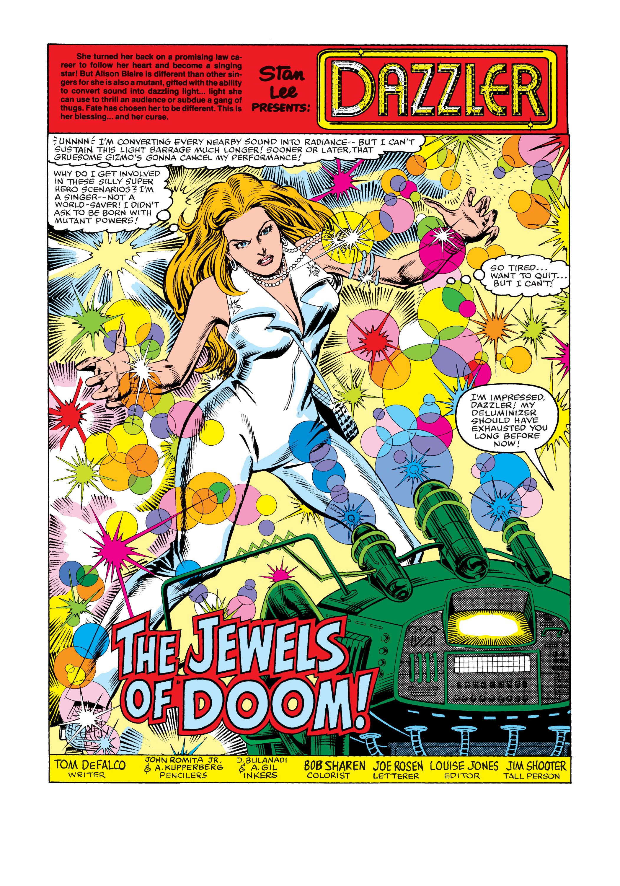 Read online Marvel Masterworks: Dazzler comic -  Issue # TPB 1 (Part 2) - 13