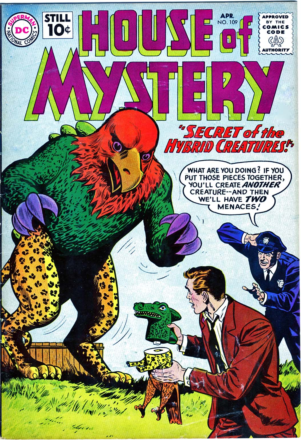 Read online House of Mystery (1951) comic -  Issue #109 - 1