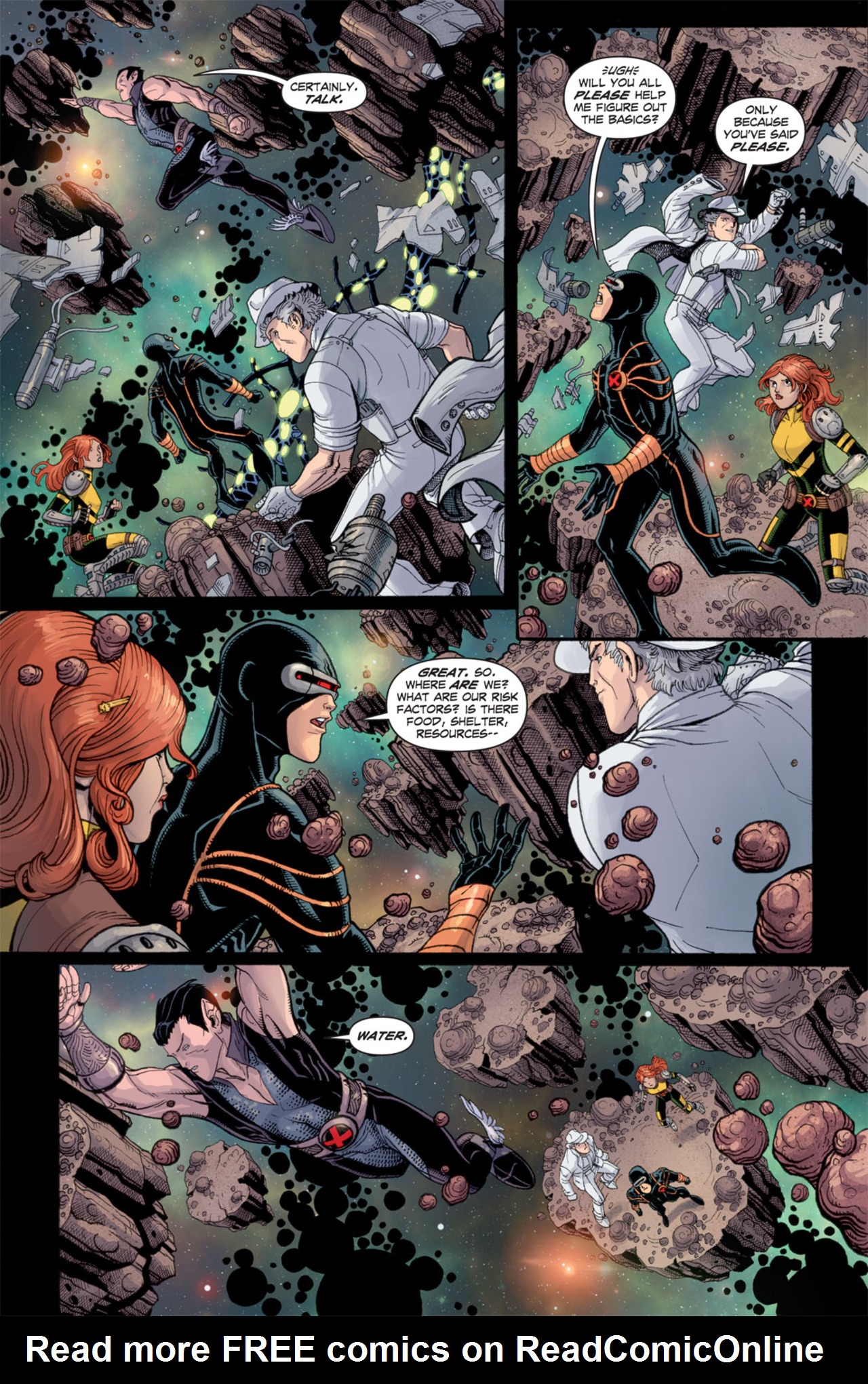 Read online X-Men/Steve Rogers: Escape From the Negative Zone comic -  Issue # TPB - 15